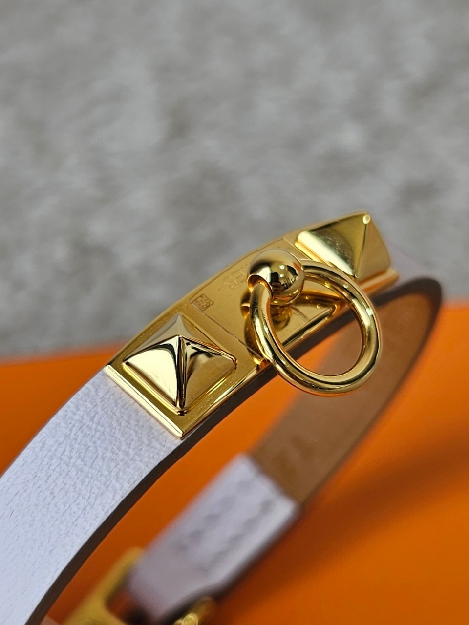 Hermes Rivale Mini Bracelet สี Mauve pale(ม่วง)