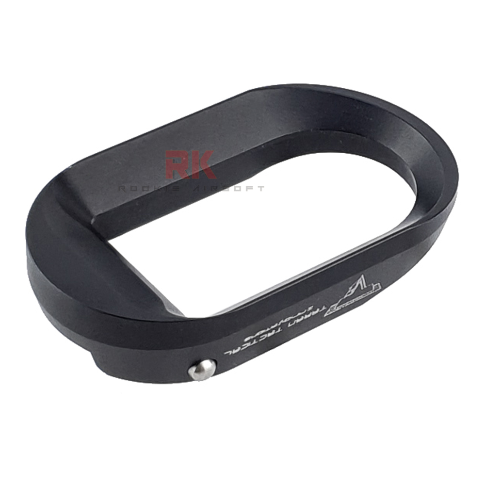 Bomber CNC Aluminum TTI Tactical Magwell for Marui Hi-CAPA (Black)