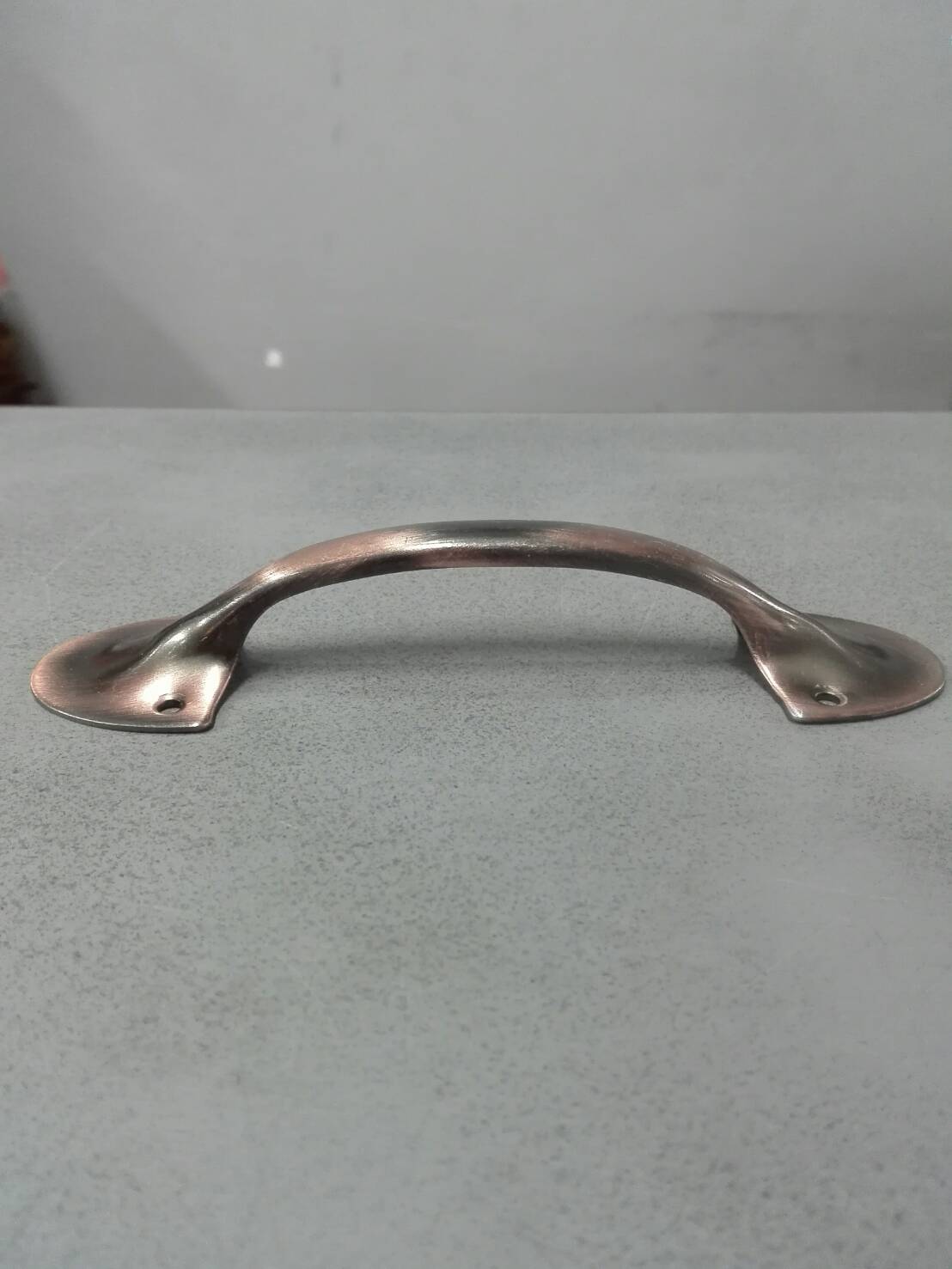 มือจับหัวบัวเหล็ก สีรมดำ