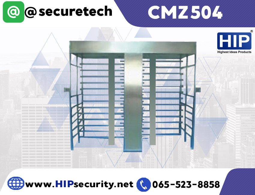 HIP ระบบประตูโรงงาน Turnstile รุ่น CMZ504