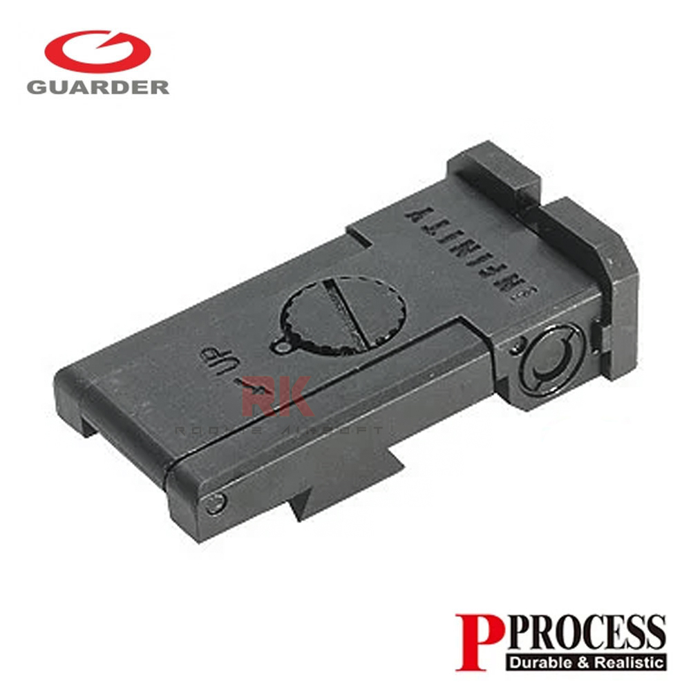 Guarder Steer Rear Sight for Marui Hi-CAPA 5.1 (INFINITY Type)