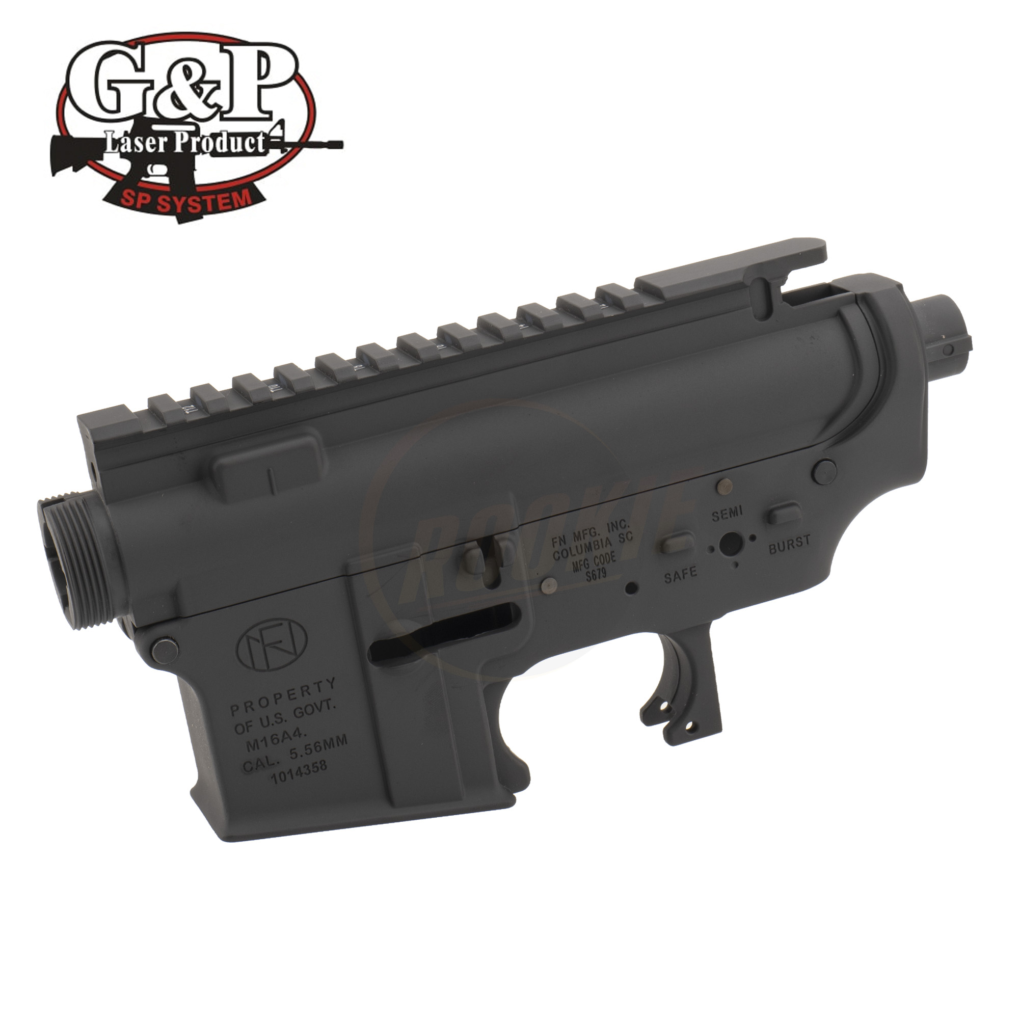 G&P FN M16A4 Metal Body B Type AEG Receiver (GP543B)