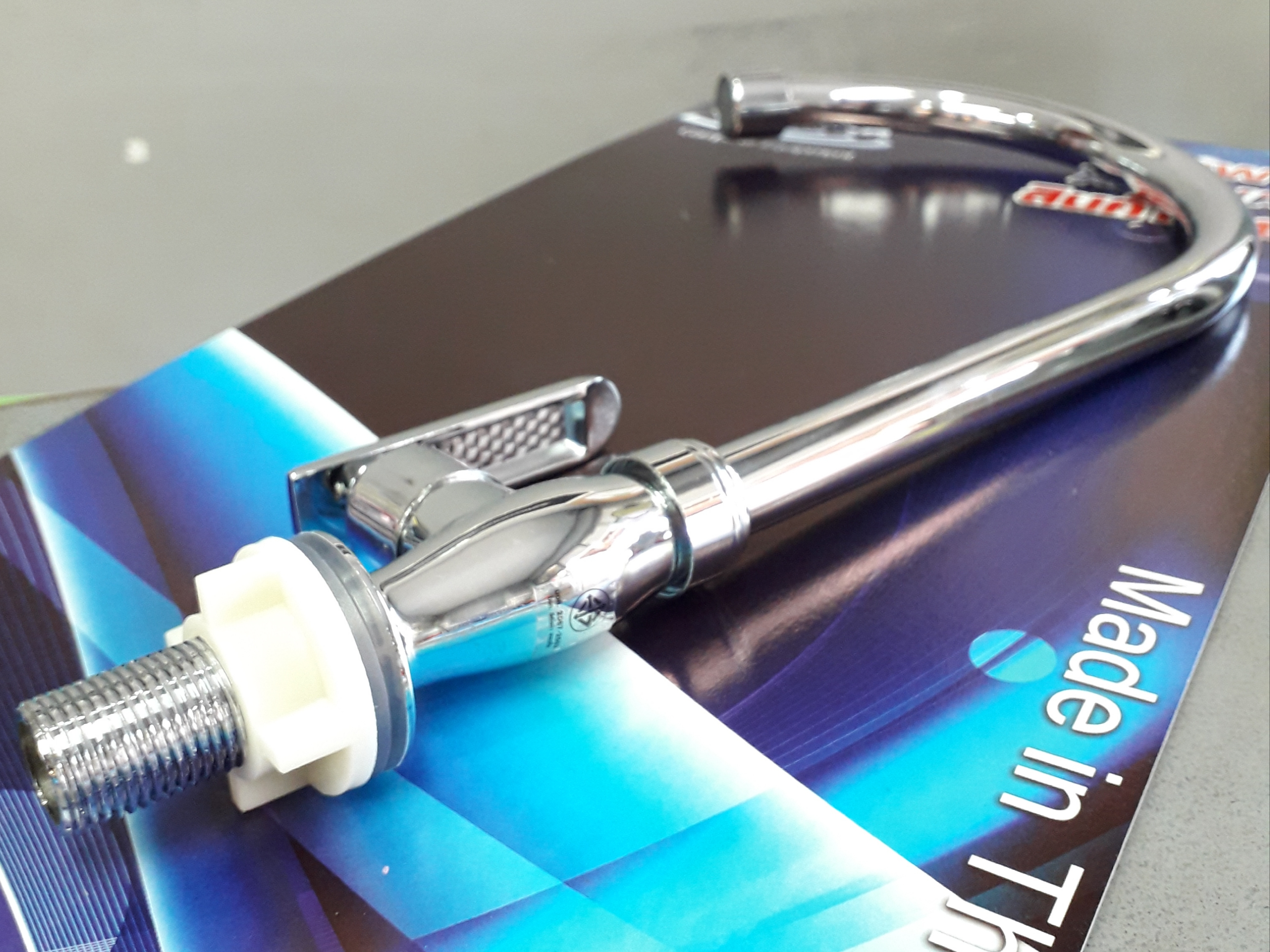 ก๊อกอัดแผงซิงค์ยืนอ่างล้างจาน