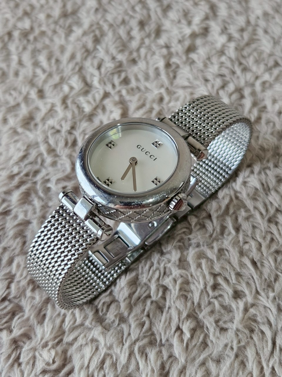 Gucci watch ya141504 Diamantissima Stainless