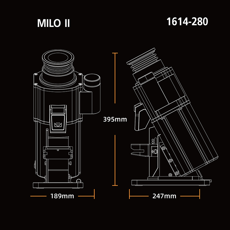 เครื่องบดกาแฟ APRESSO x MILO II เฟืองบด 64MM