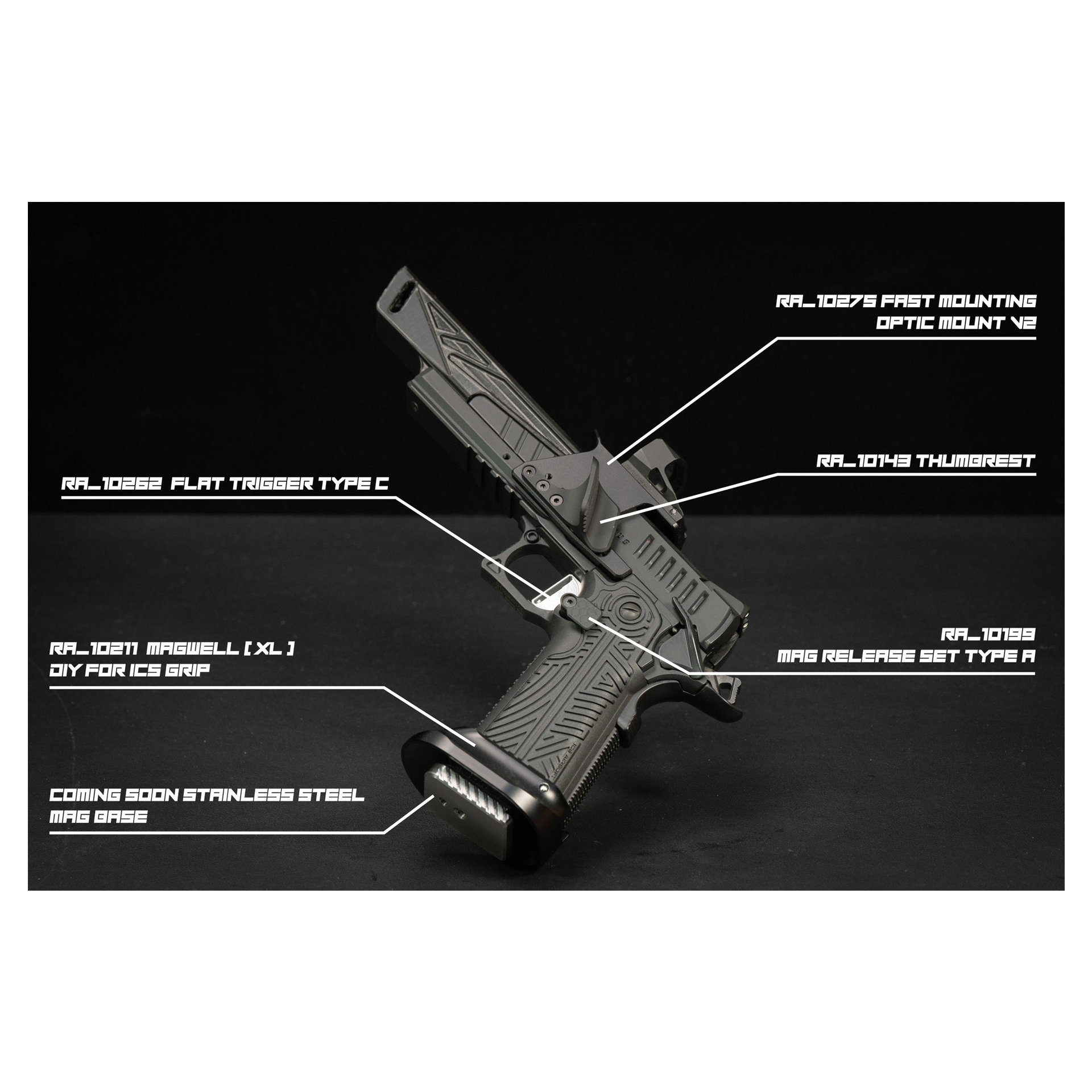 Revanchist Thumbrest for Marui Hi-CAPA / Novritsch SSP5