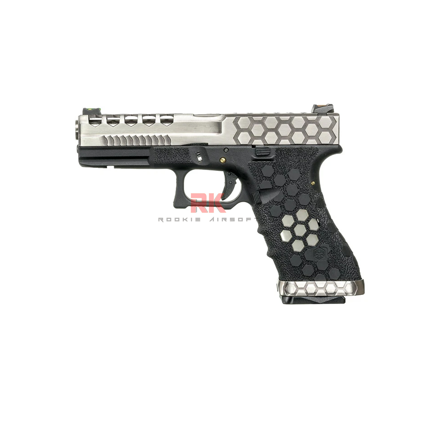 AW VX0100 Glock 17 Custom - Silver