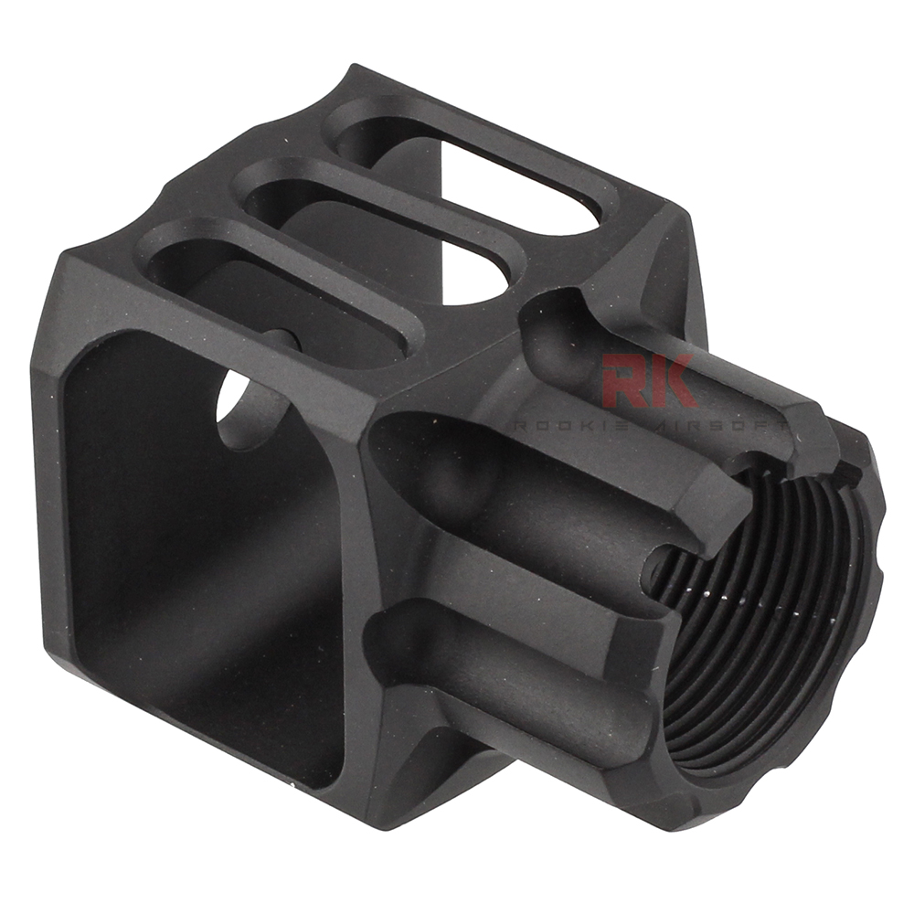 5KU JMac LAF-24 Muzzle Brake +24mm CW (5KU-303-BK)
