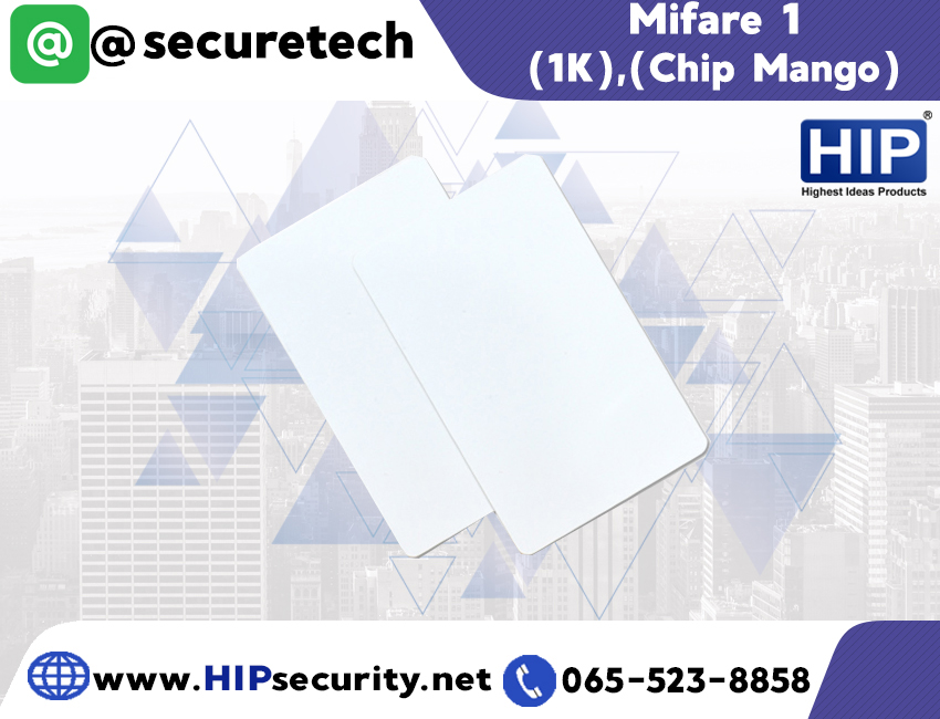 HIP การ์ด Card รุ่น Mifare 1 (1K),(Chip Mango)