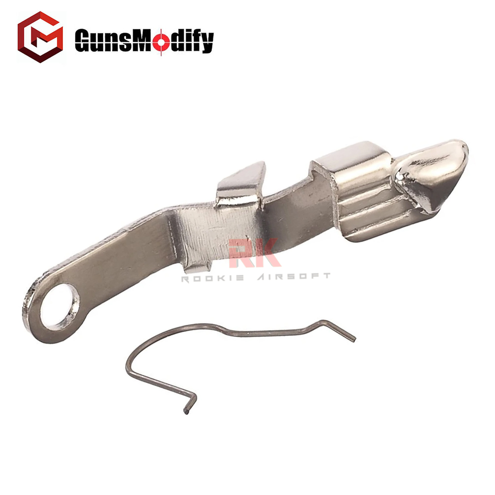 GunsModify Extended Slide Stop For TM G17 / G18C / G26 (Silver)