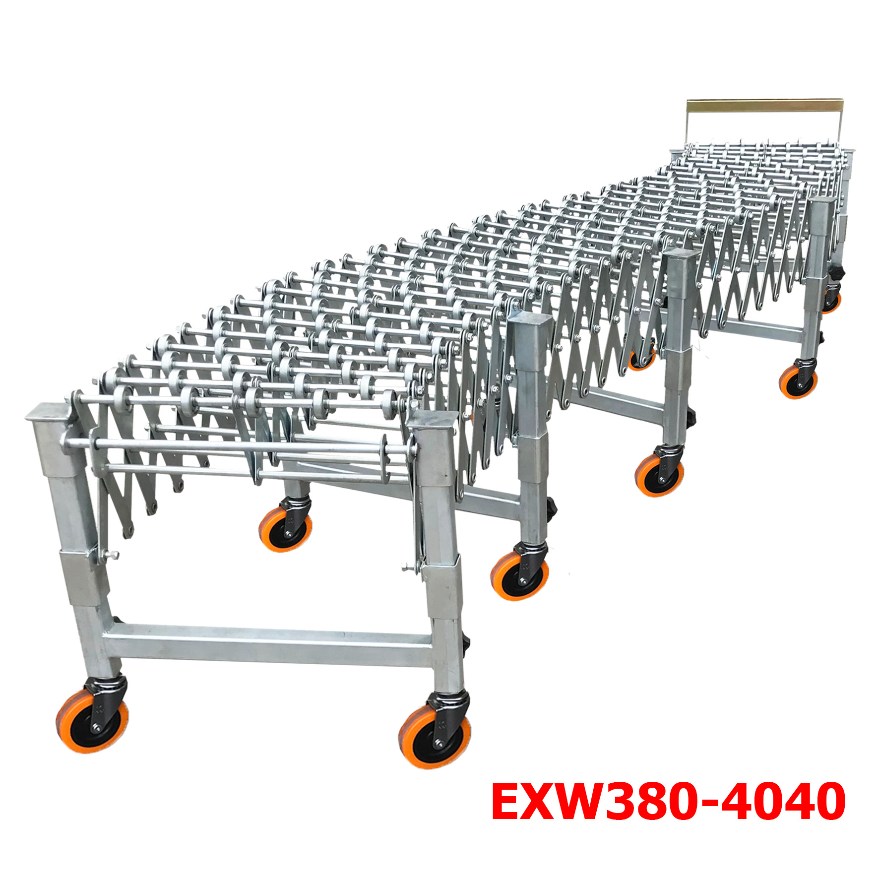 Extendaflex รางลูกกลิ้ง (ลูกล้อ) ยืดหดได้ EXW 380-4040 spec W40 x L400( max ) x H( 55-85 )