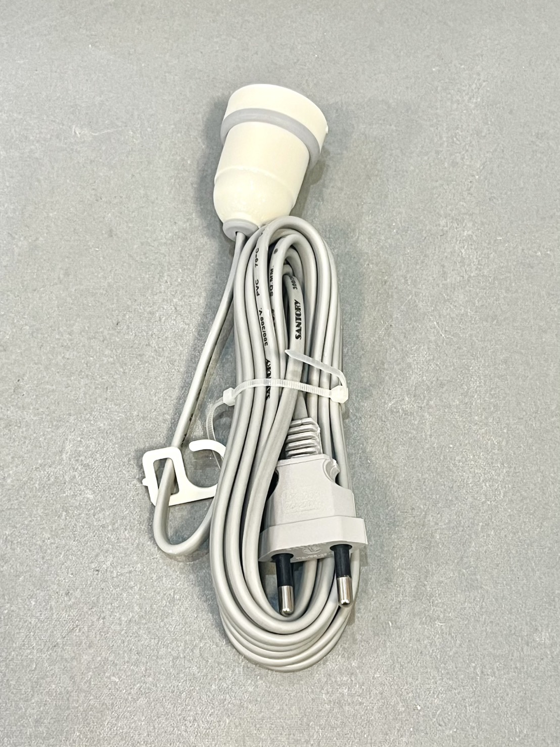 ขั้วห้อยเกลียว พร้อมสายและปลั๊กเสียบ 5ม.