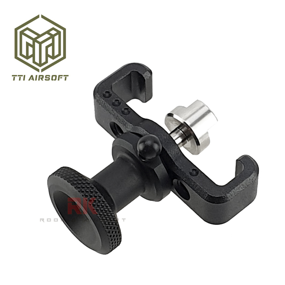 TTI Airsoft Selector Switch Competition Charge Handle for AAP-01 (Black)