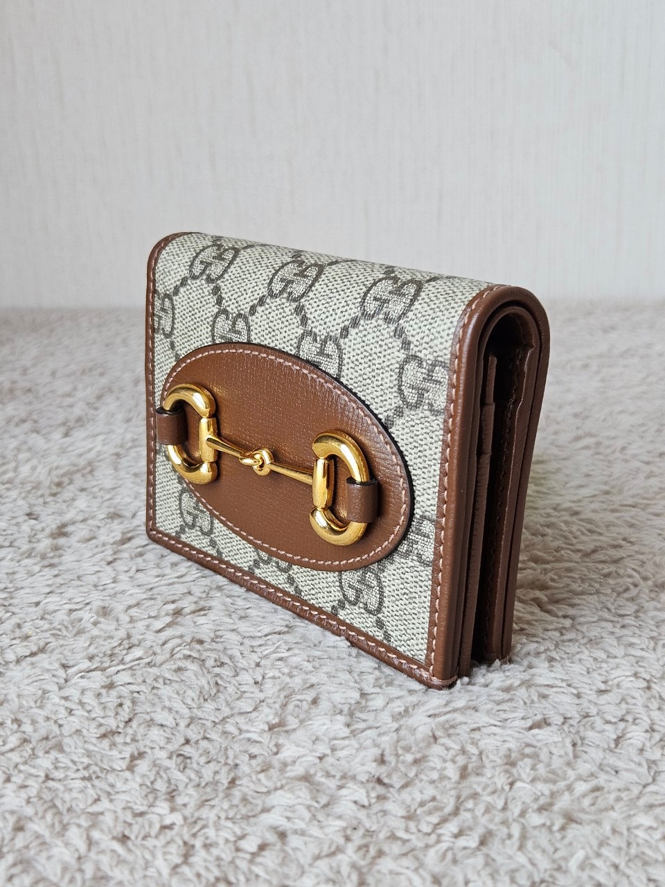 Gucci Horsebit Card Case Wallet