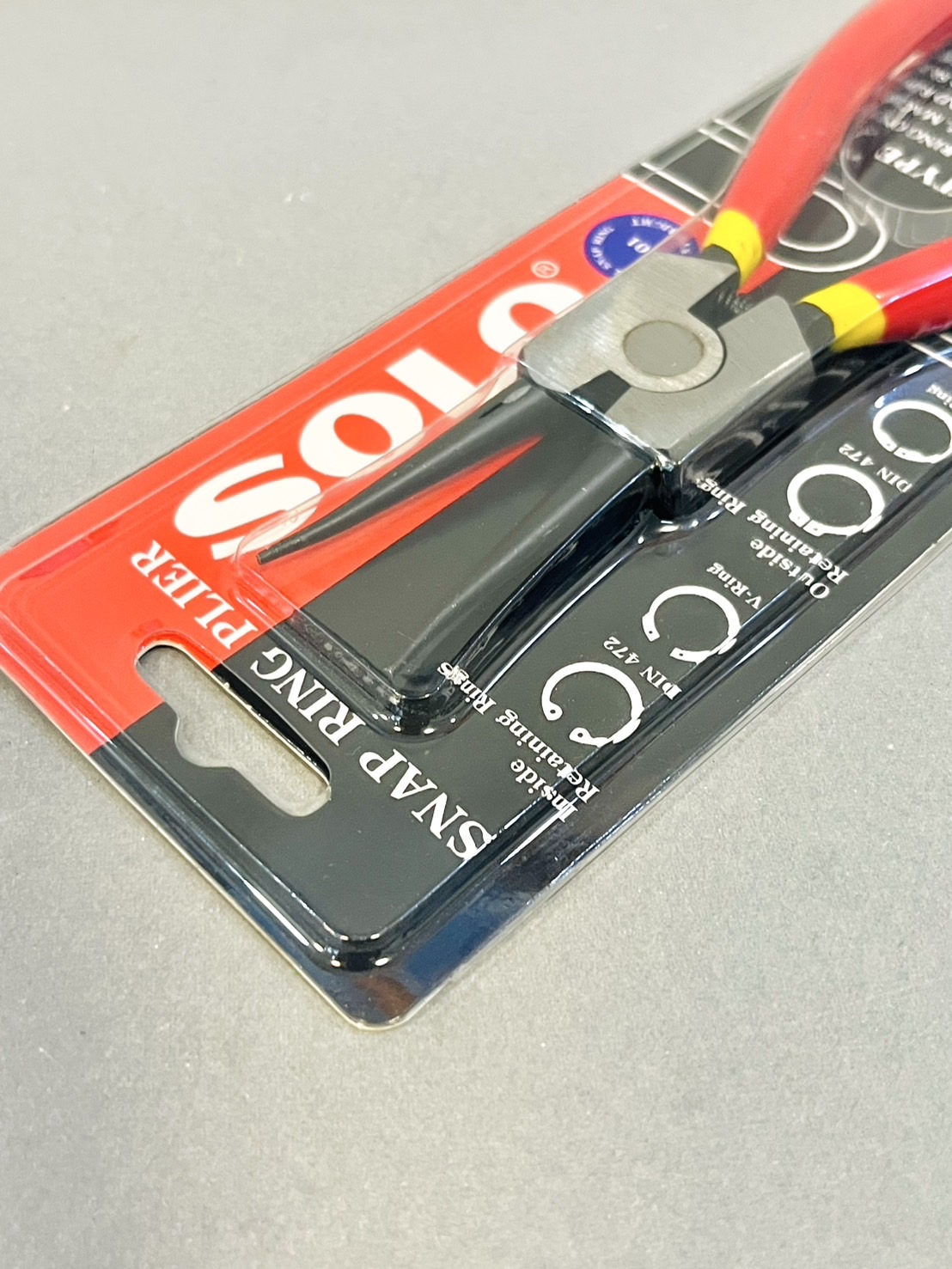 คีมปากตรงถ่างแหวน 6" Meta / Solo