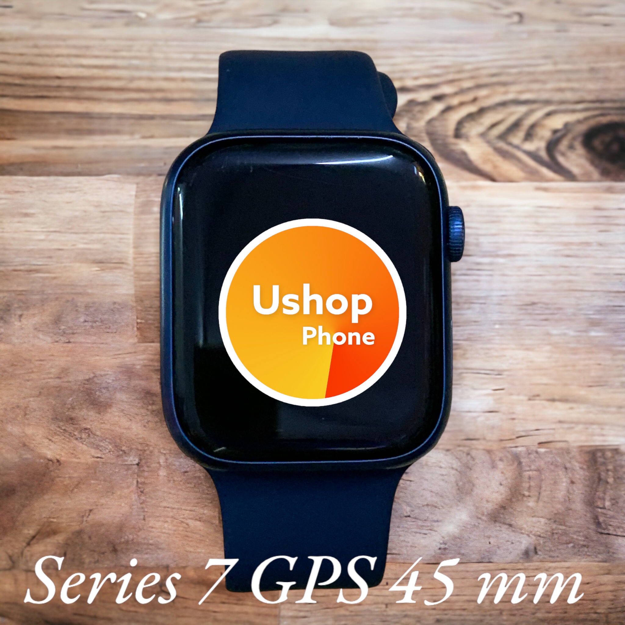 Apple Watch Series 7 GPS 45mm Blue Aluminium Case with Abyss Blue Sport Band