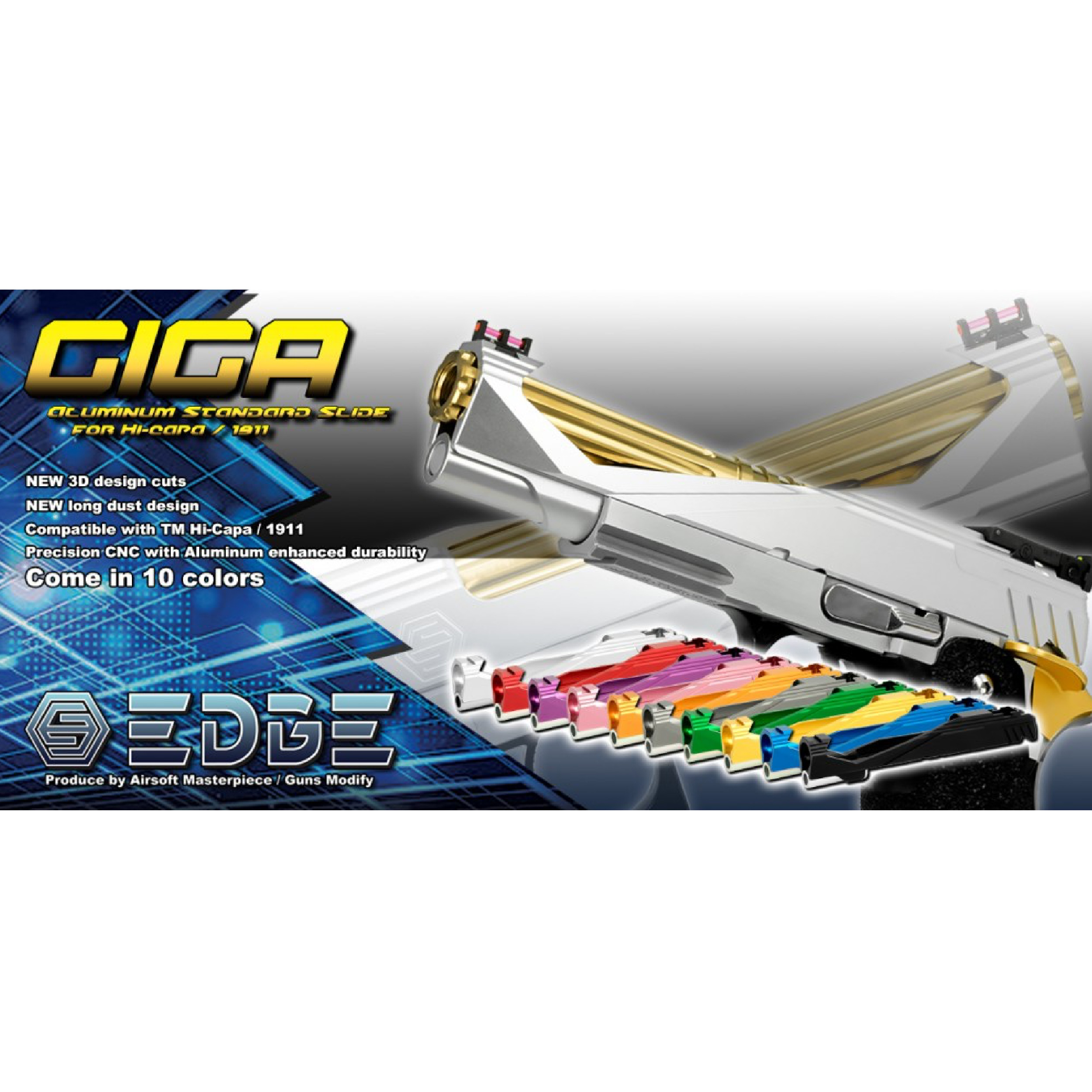 EDGE GIGA Standard Slide for Hi-CAPA 5.1