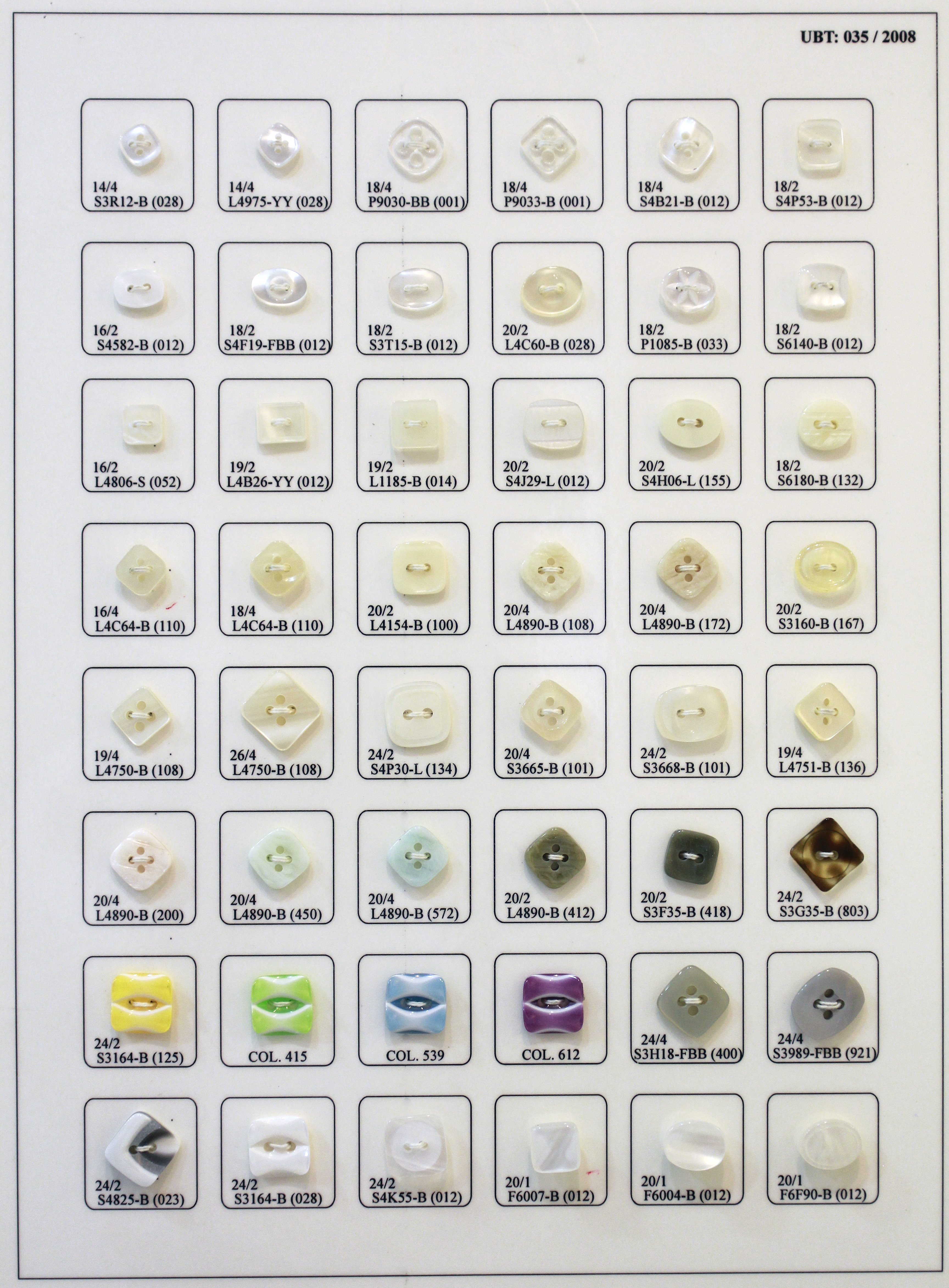 POLYESTER BUTTON