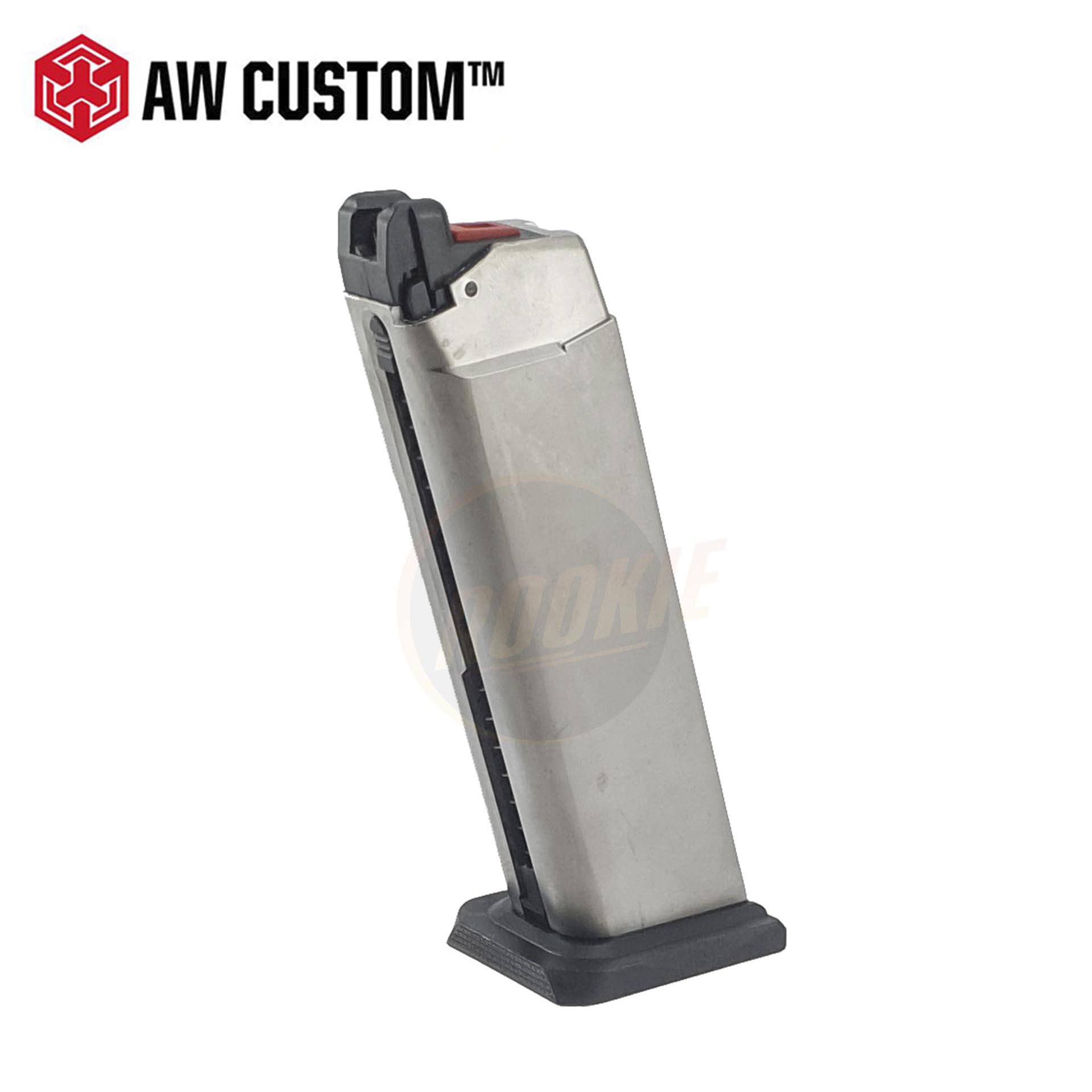AW 25rds Gas Magazine for VX Series & WE G-Force Series (Silver)