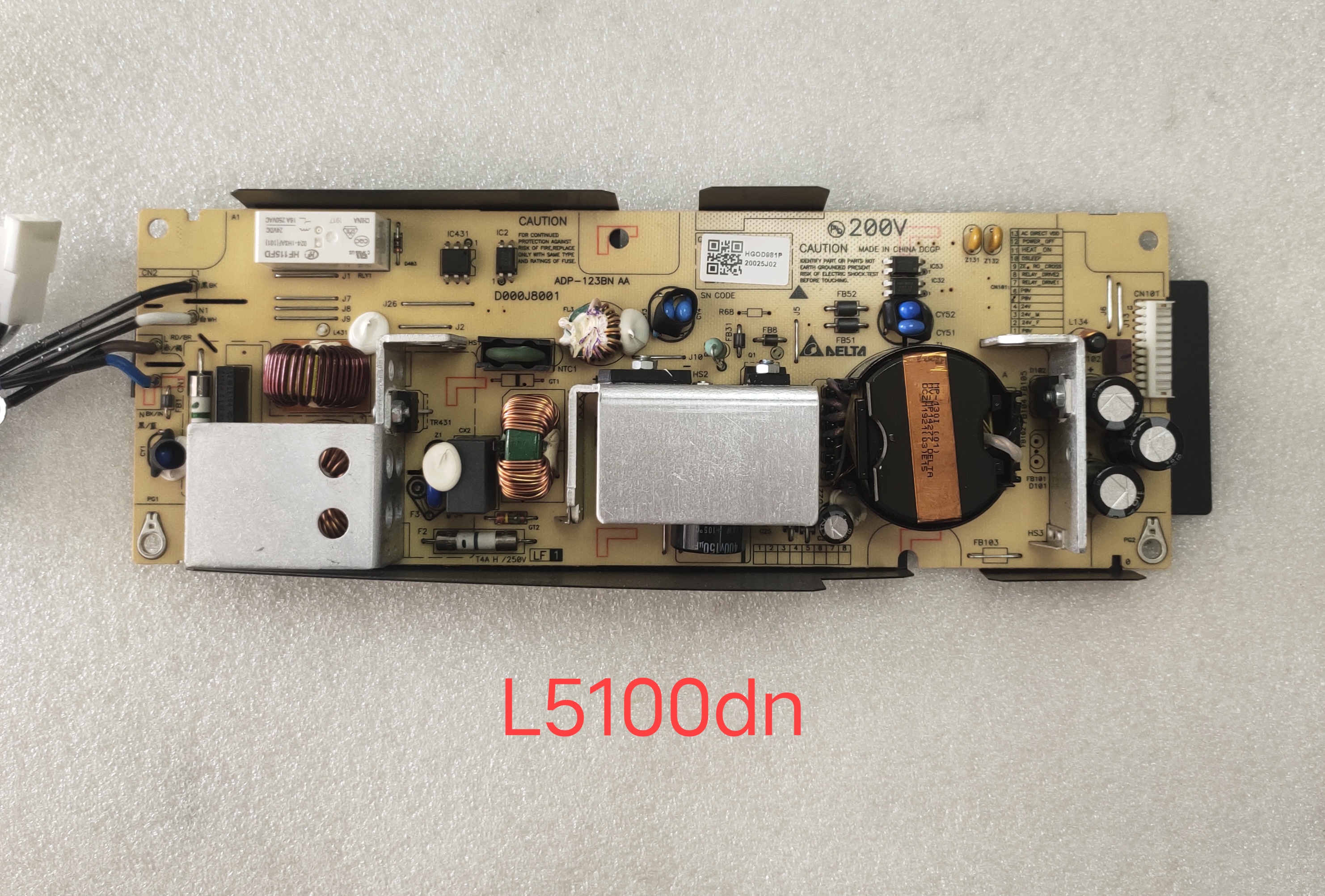 Power Supply Brother HL-L5100dn มือสอง