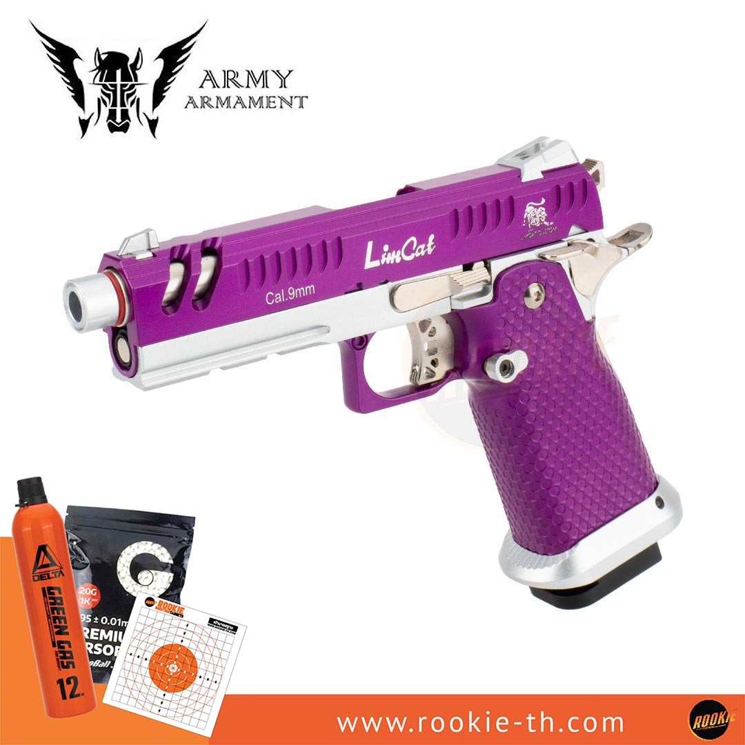 Army Armament R610-3 LimCat BattleCat 4.3 GBB (Purple)