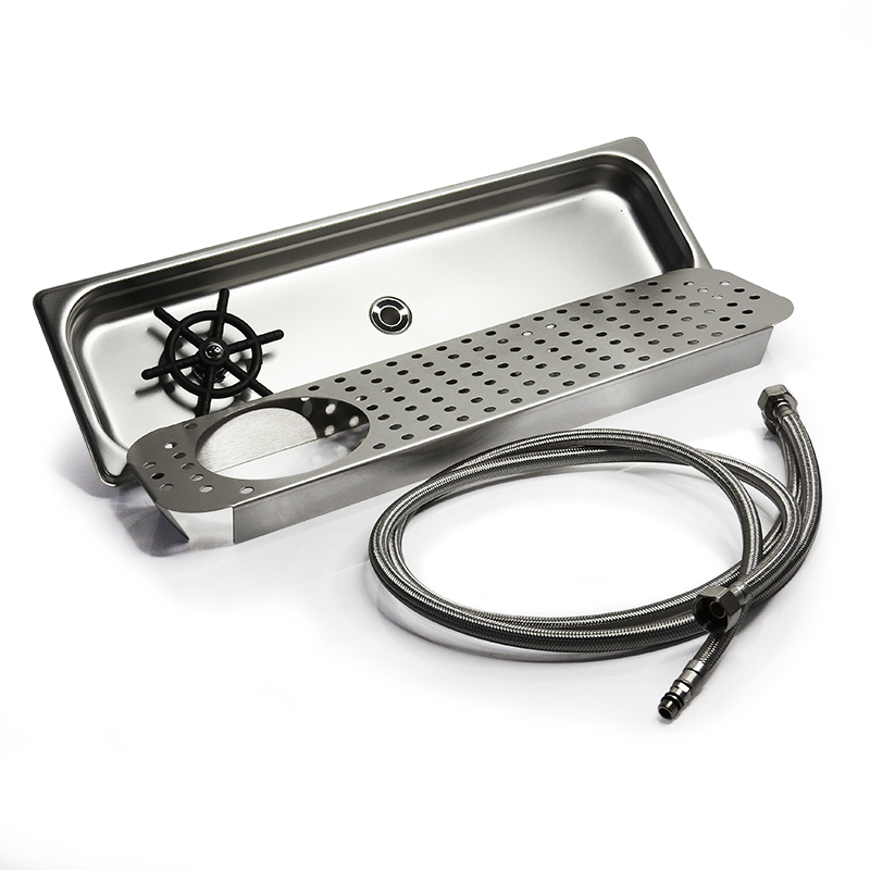 พิชเชอร์รินเชอร์ หัวspinjet แบบฝังเคาเตอร์ ทรงสี่เหลี่ยมยาว 53 cm.