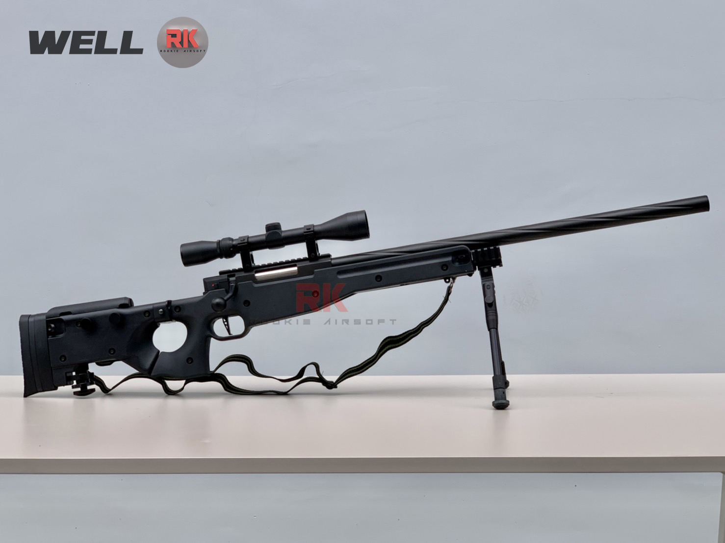 WELL MB08 Upgraded Version Sniper Rifle (Black)