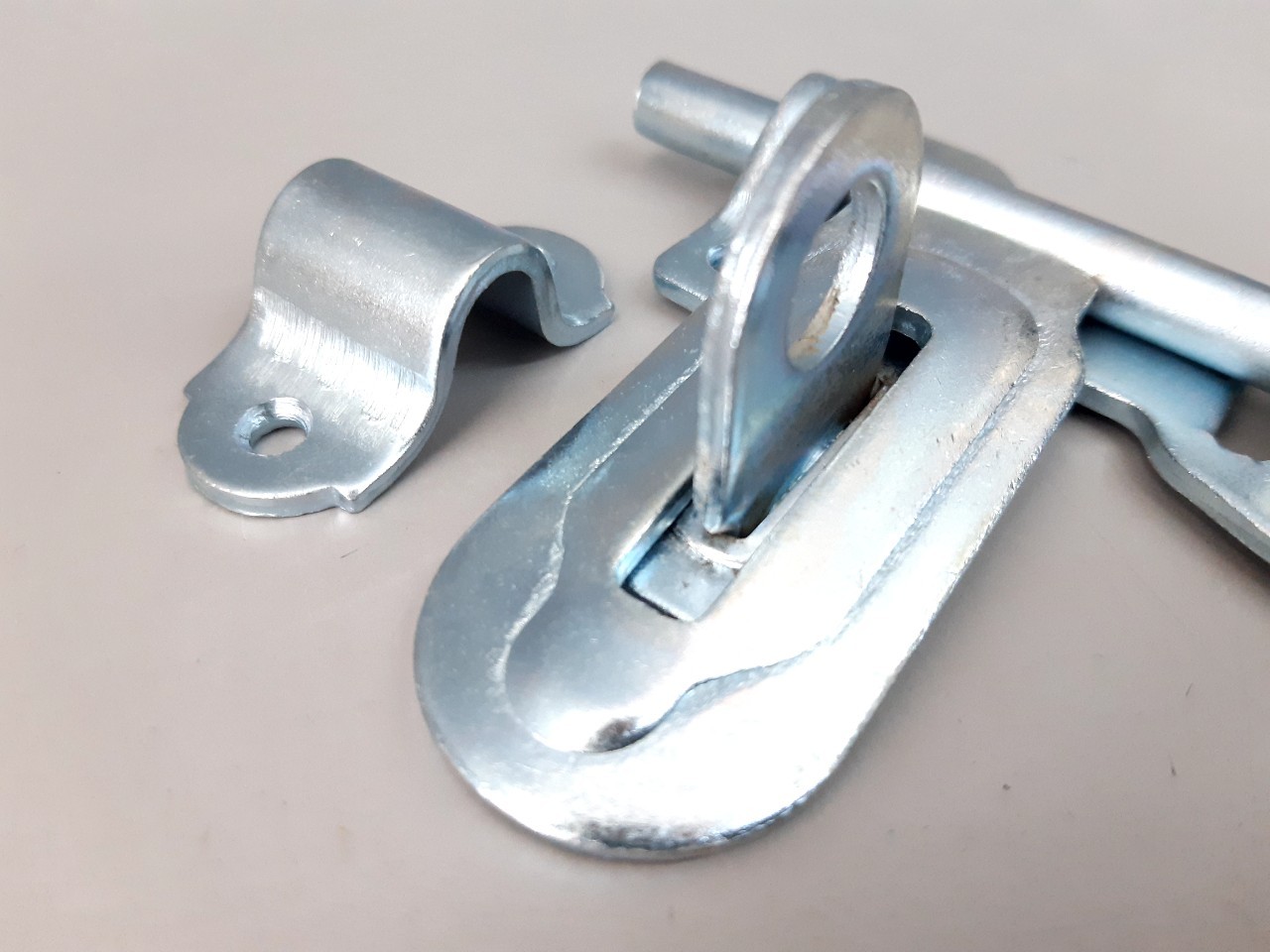 กลอนขวางซิงค์ชุบขาว 4"