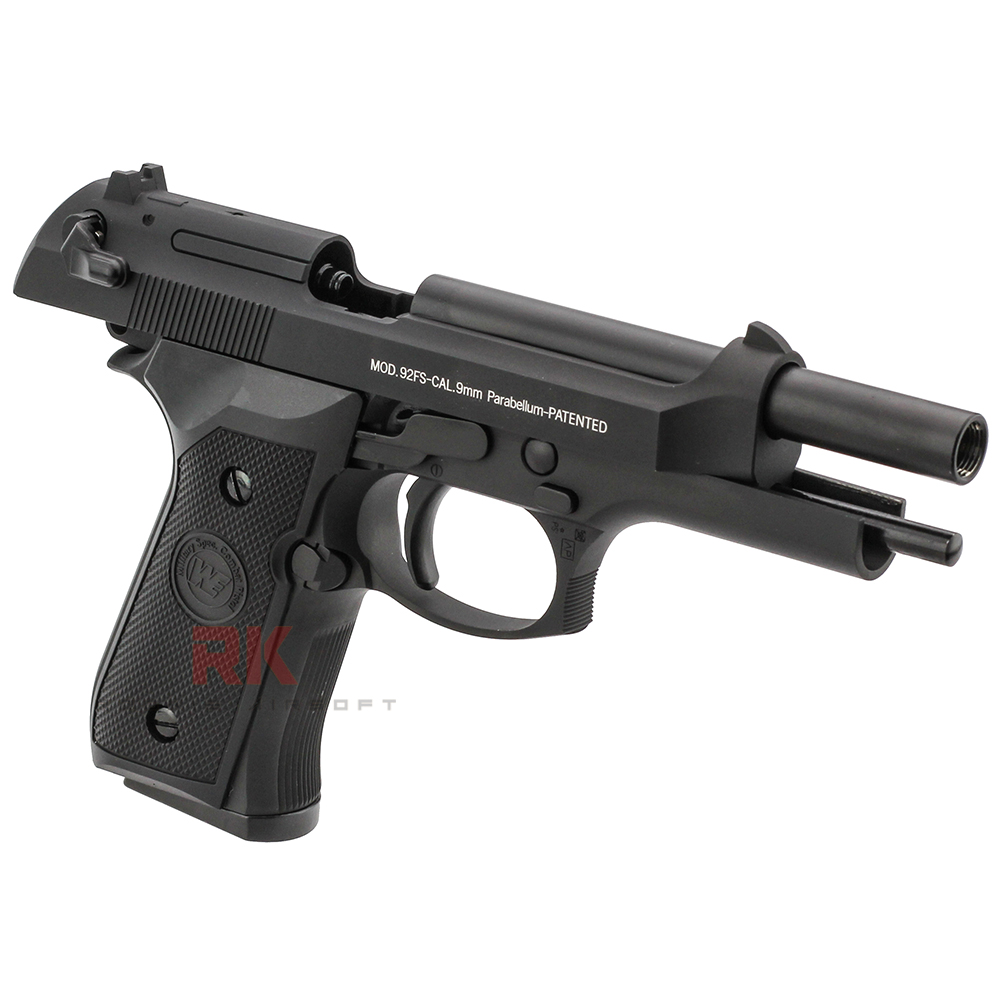 WE Beretta M92 Semi Version GBB (Black)