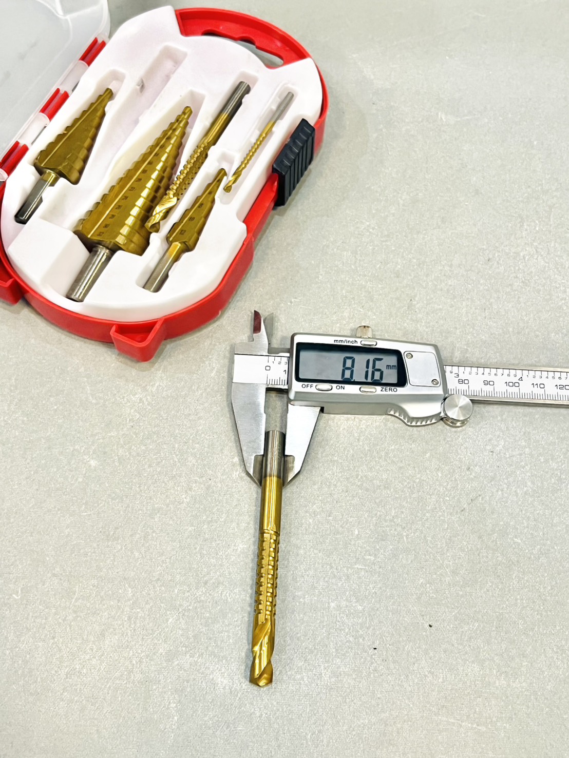 ดอกสว่านสเต็ป(ดอกขยายรู) 6ตัวชุด รุ่นกล่อง