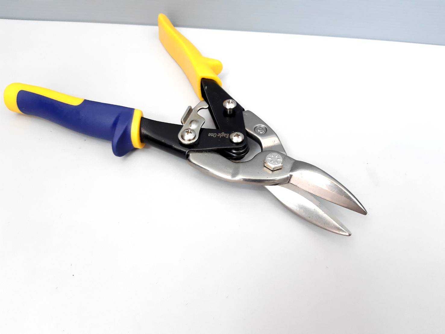 กรรไกรตัดเหล็กแผ่น 171-S ปากตรง EagleOne