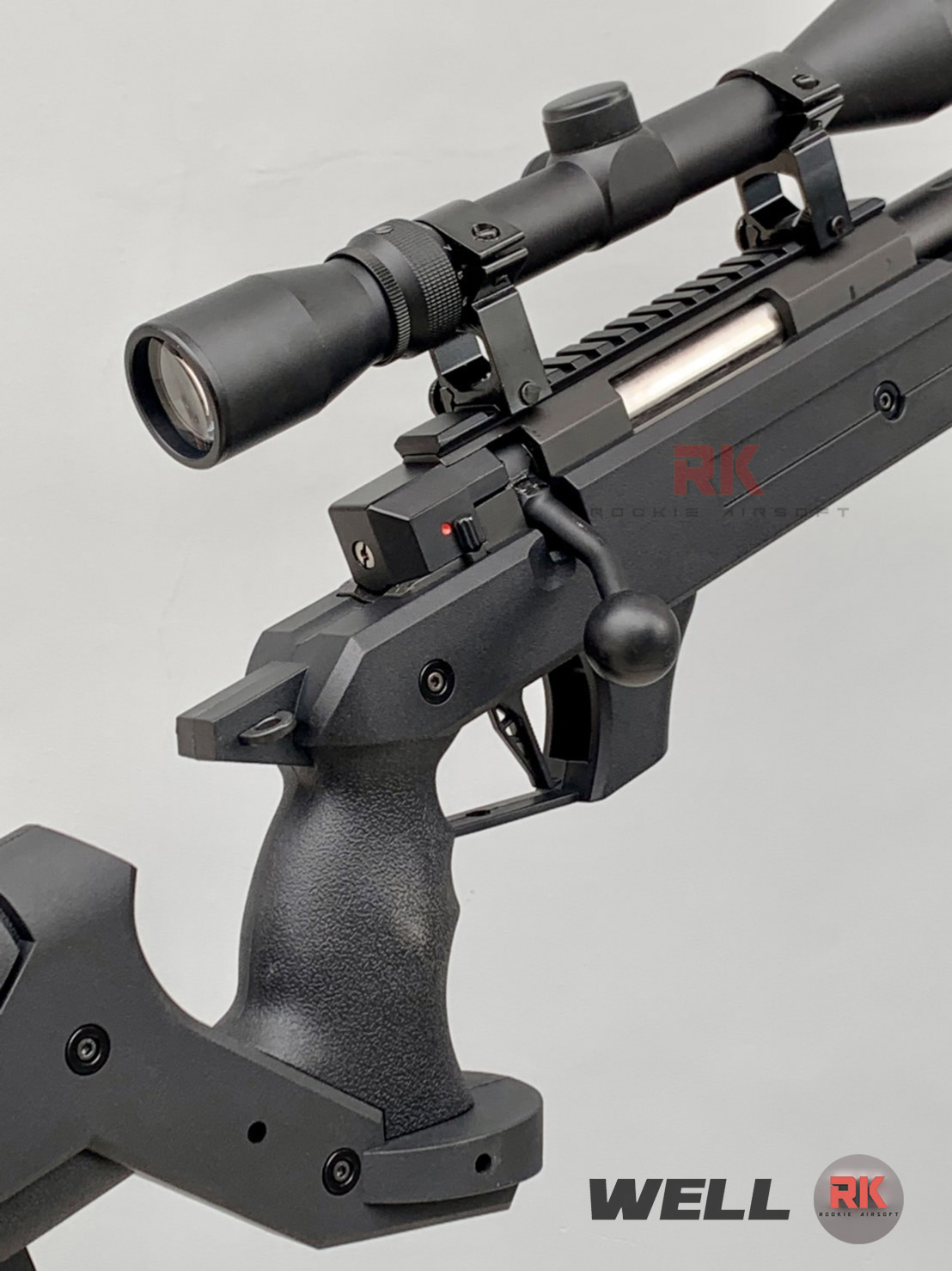 WELL MB05 AWM APS2 Upgraded Version Sniper Rifle (Black)