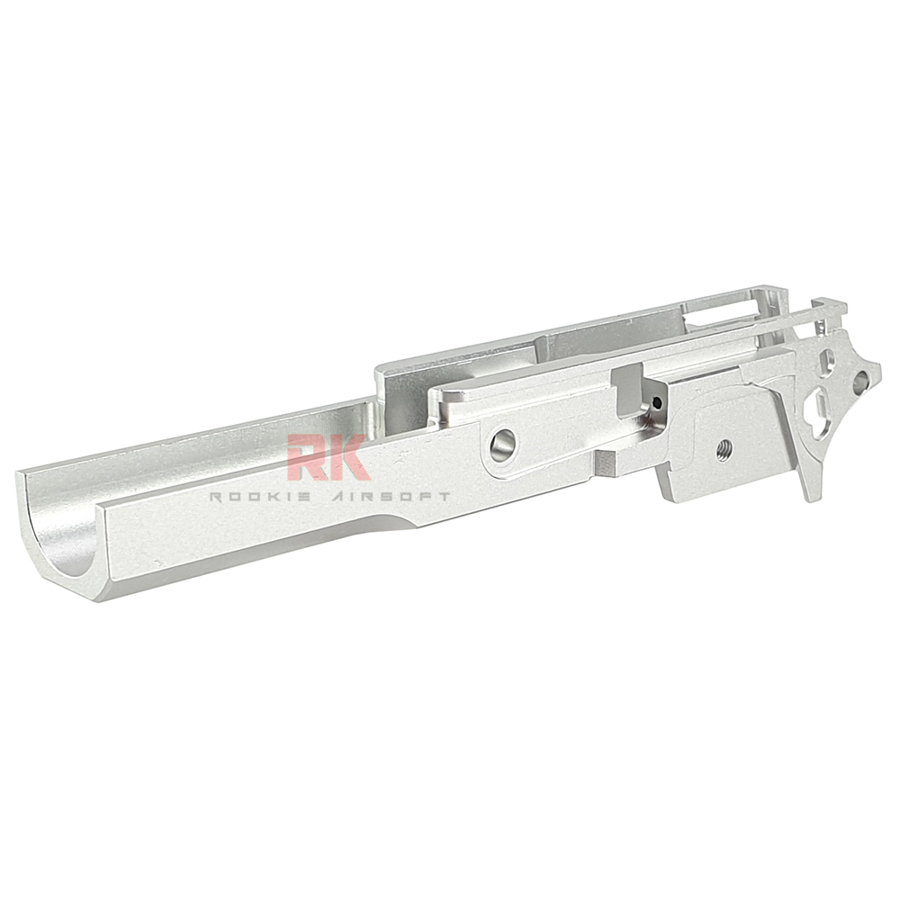KF Airsoft Aluminum 3.9 inch Advance Frame with Hammer Set for Marui Hi-Capa - SV (Silver)