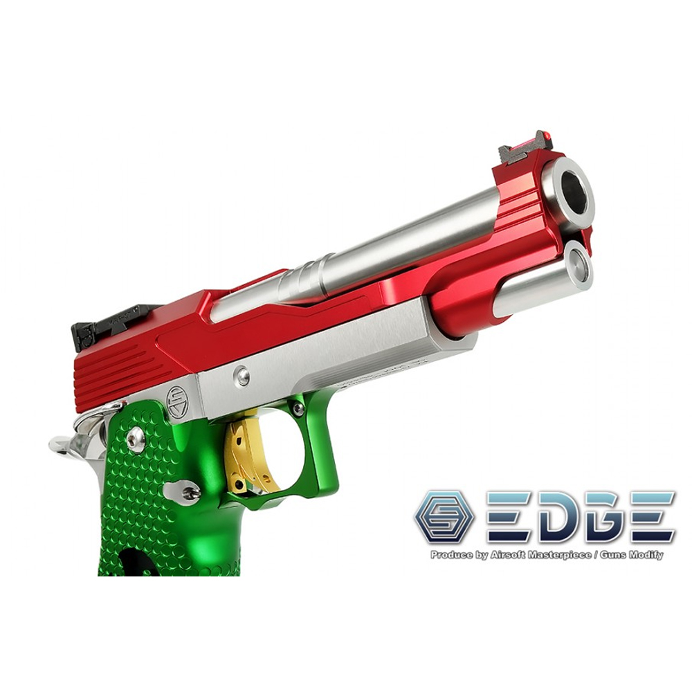 EDGE "MEGA" Aluminum Standard Slide for Hi-CAPA / 1911 (Titanium Grey)