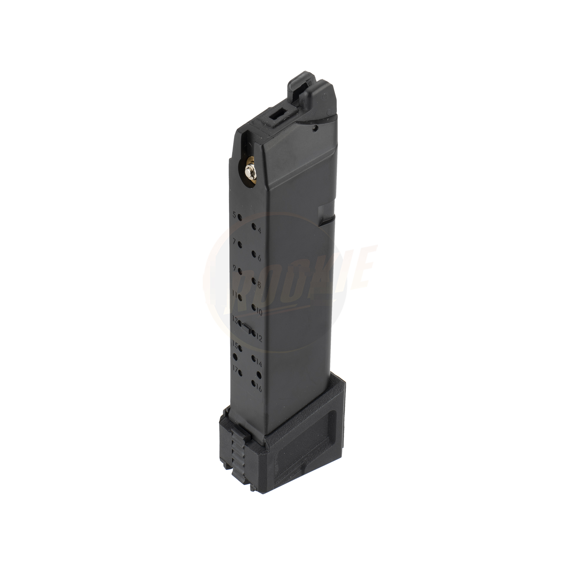 WE 22rds G17 Gas Magazine with Extended Mag Base