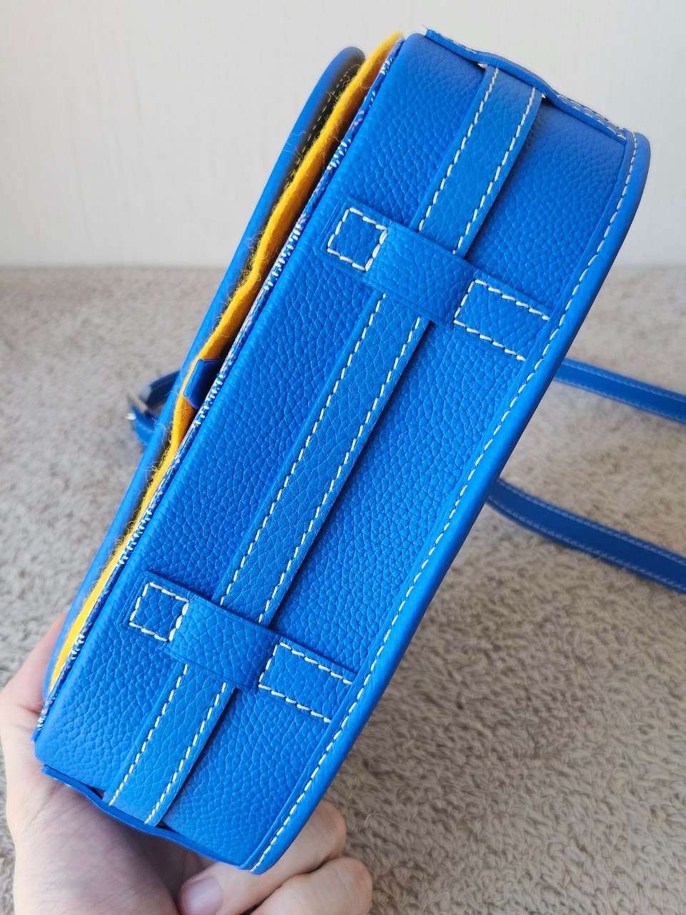 Goyard Belvedere PM sky blue