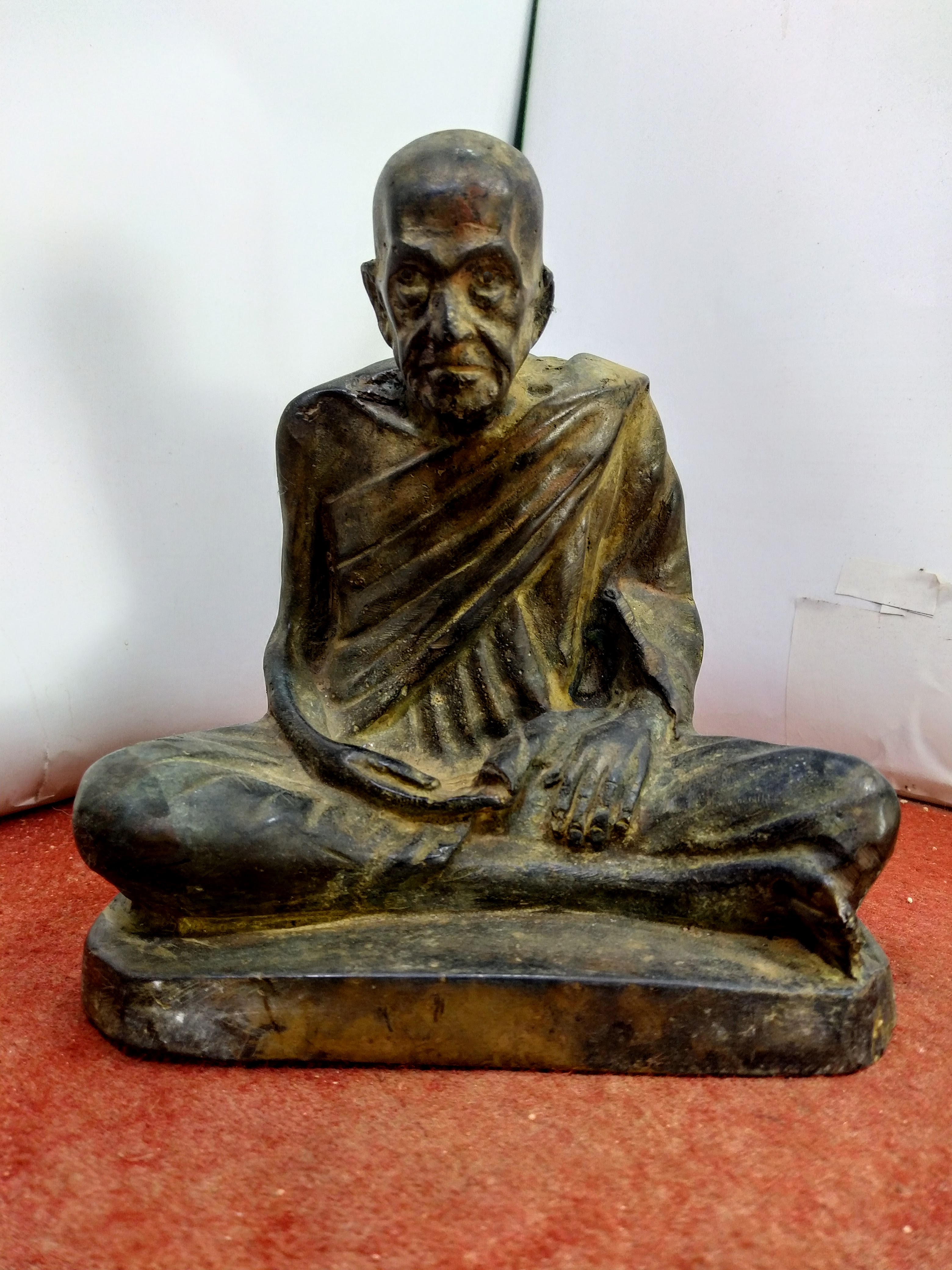หลวงปู่สงฆ์ จนฺทสโร วัดเจ้าฟ้าศาลาลอย อ.เมือง จ.ชุมพร เนื้อโลหะสำริด