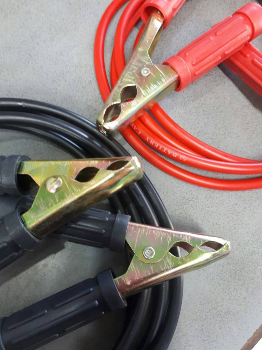 สายพ่วงแบตเตอร์รี่ (คีมจับพร้อมสาย 2.5 เมตร)