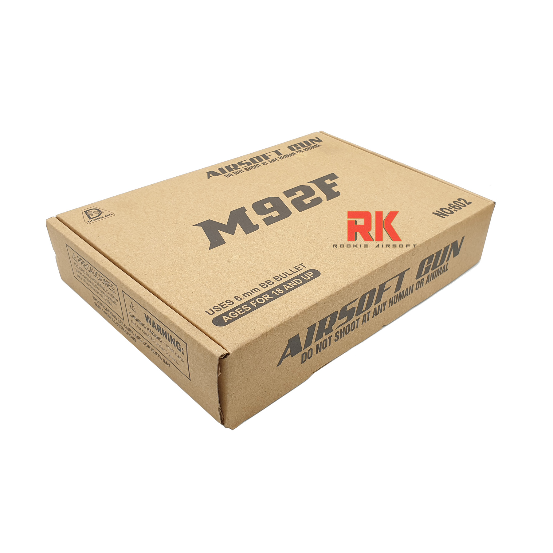ปืนอัดลมสปริง Double Bell 602 ทรง M92 Beretta