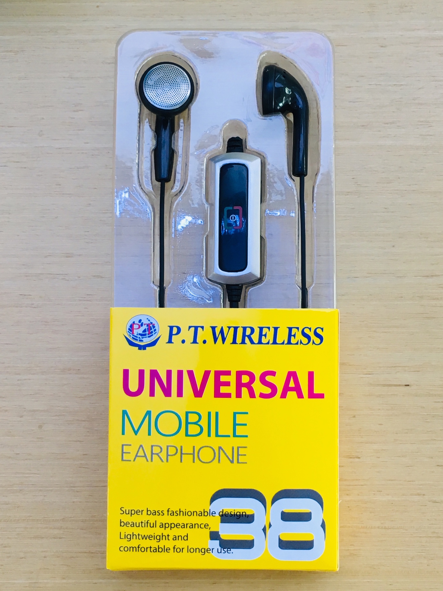 หูฟังสมอลทอร์ค P.T. wireless
