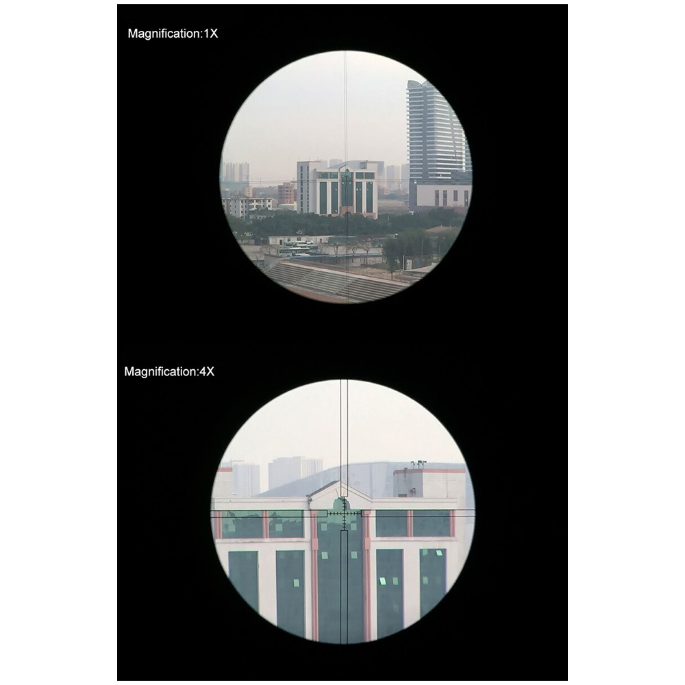 Canis Latrans 1-4x24mm IRF Scope (Black)