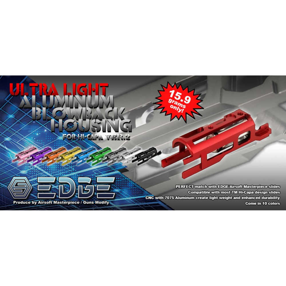 EDGE Aluminum Blowback Housing V2 for Marui Hi-CAPA