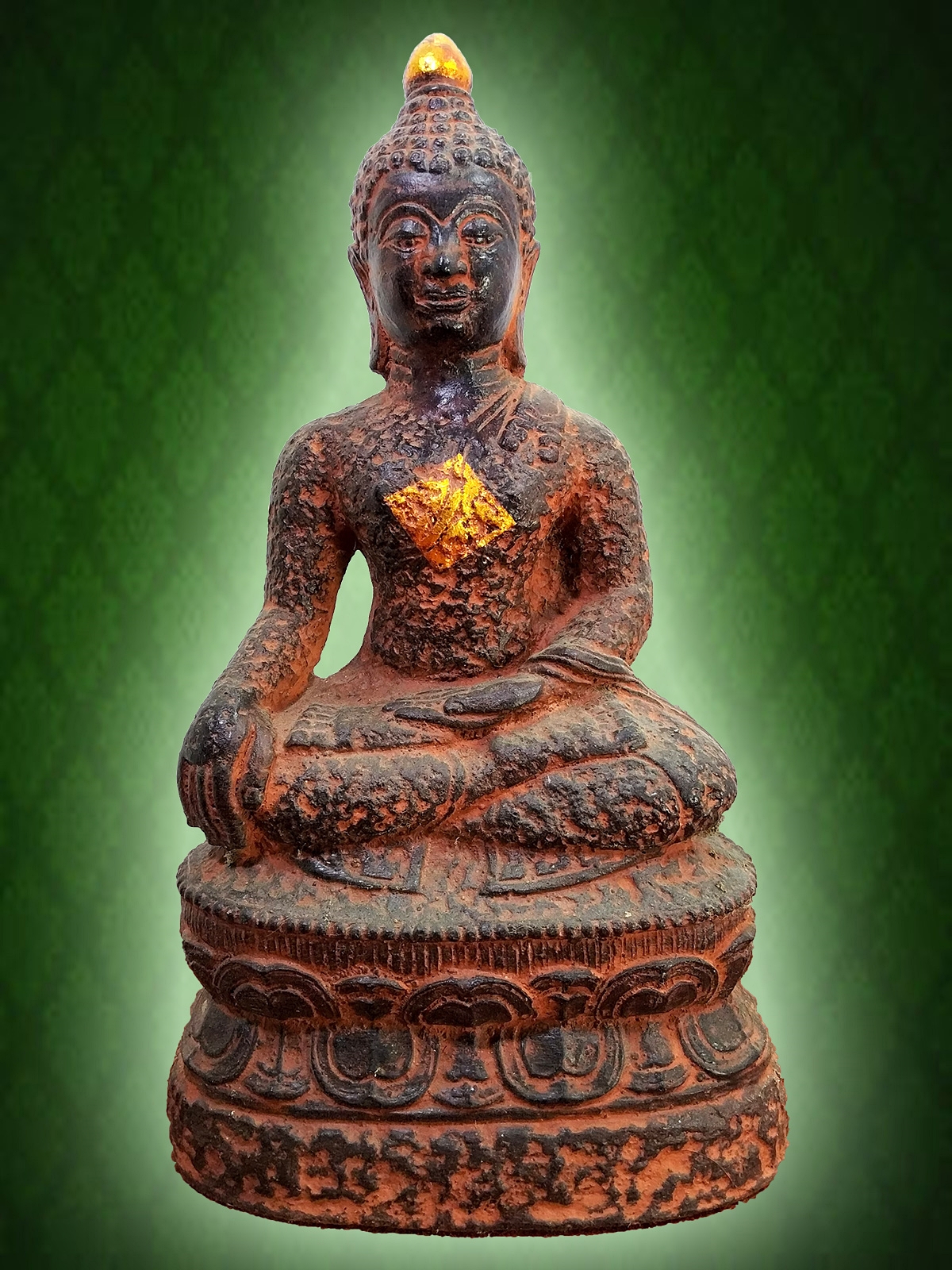 พระเชียงแสน สิงห์1 หน้าตัก5นิ้ว เนื้อศิลา