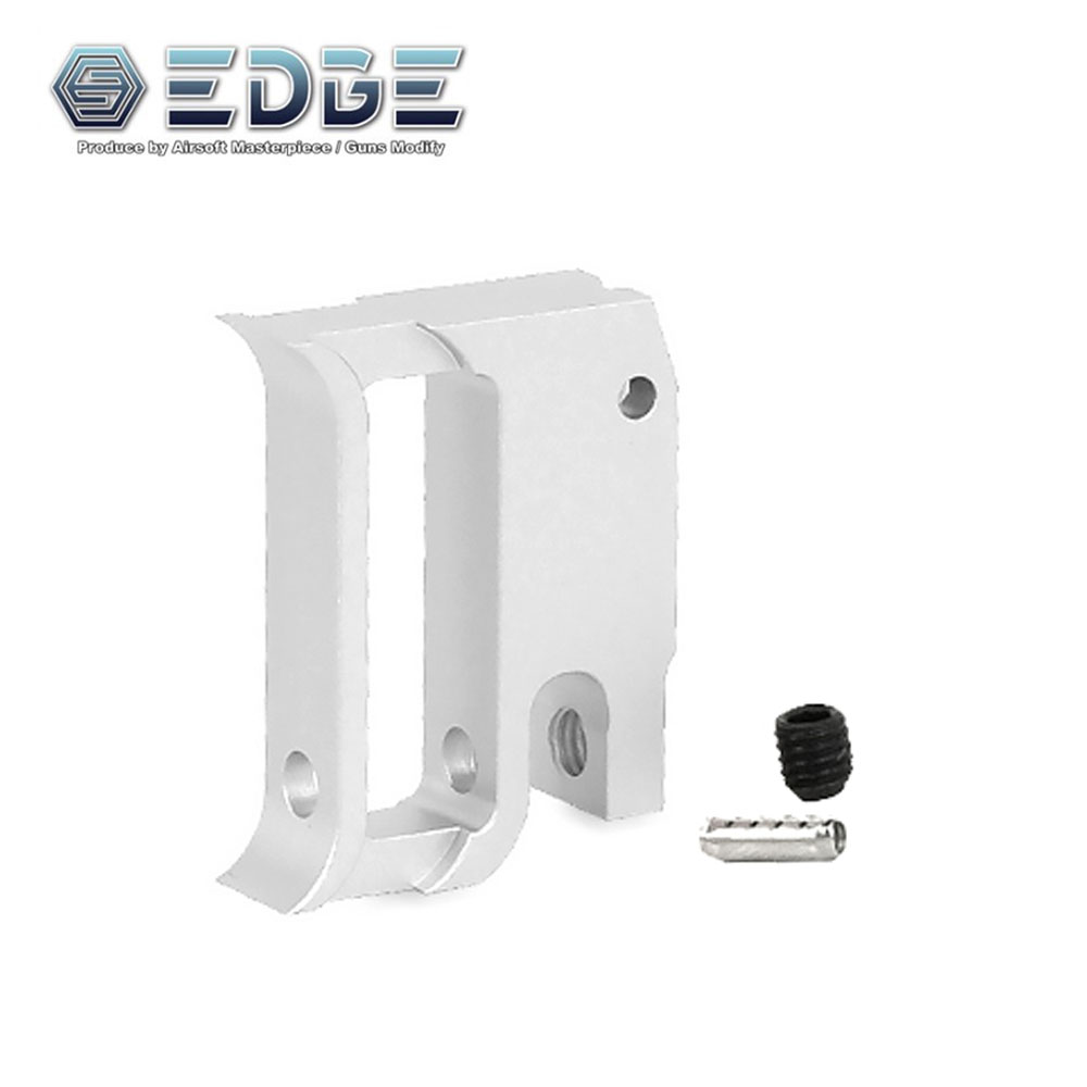 EDGE Custom "T1" Aluminum Trigger for Hi-CAPA / 1911 (Silver)