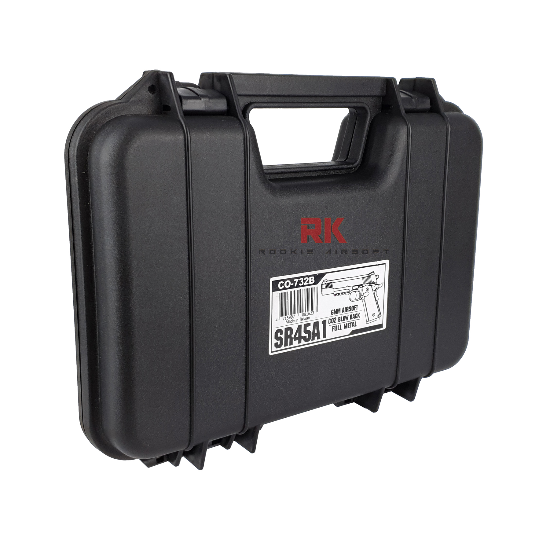 SRC Colt M45A1 Dual Magazines (Green gas + Co2) GBB - Black