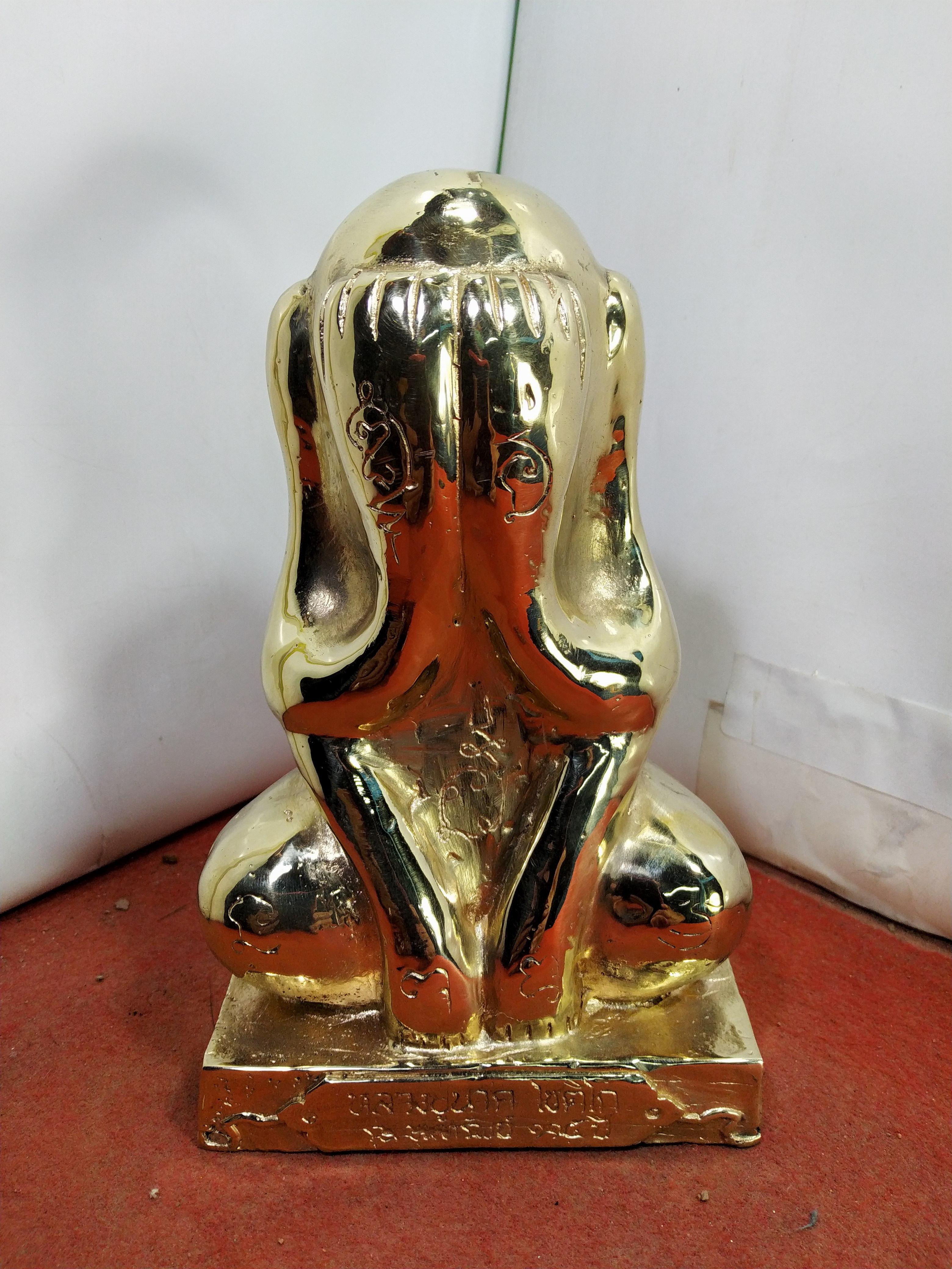 พระปิดตาหลวงปู่นาค วัดห้วยจระเข้ นวโลหะ รุ่นขุมทรัพย์ 115 ปี