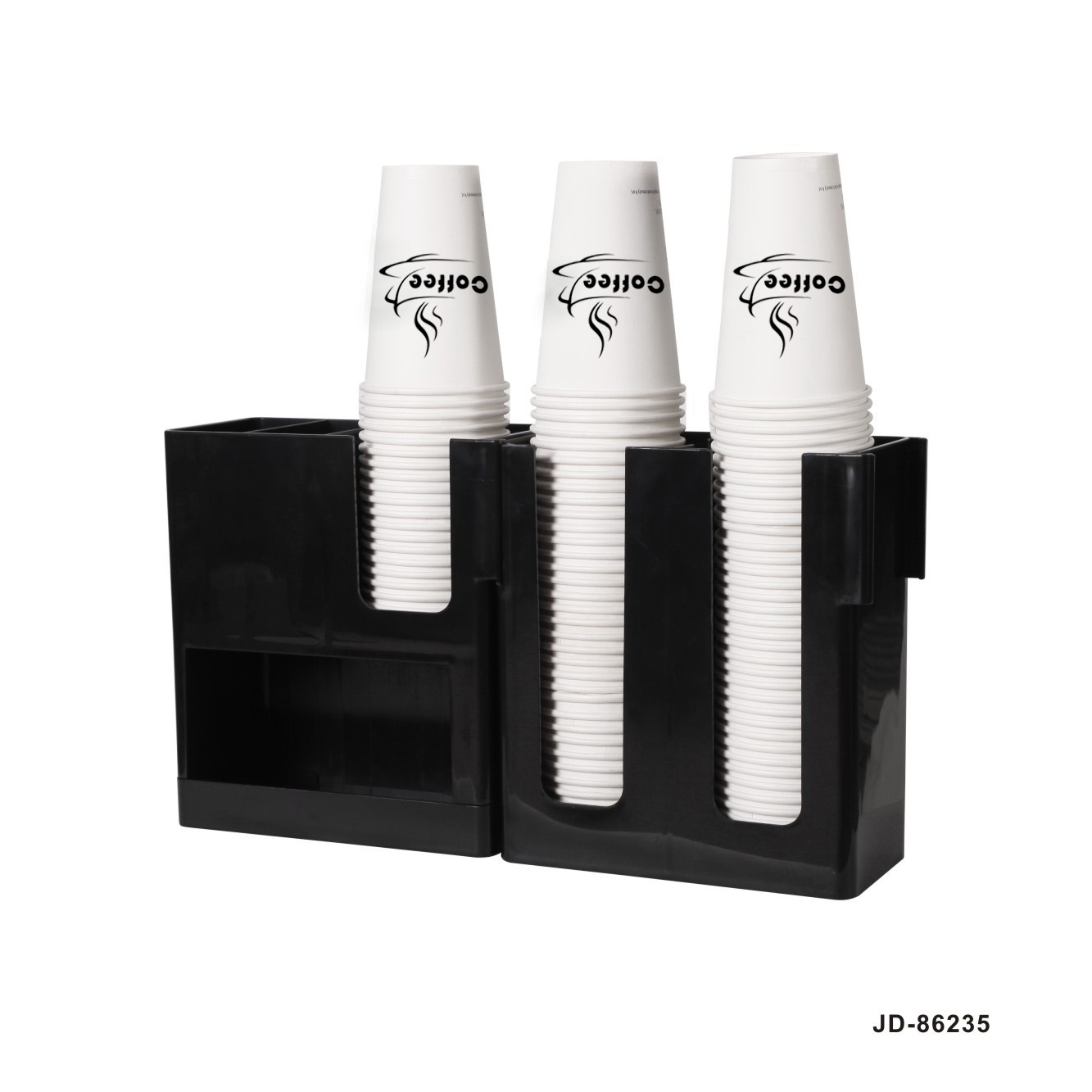 กล่องใส่แก้ว หรือ ที่ใส่แก้ว 2 ช่อง 1610-408