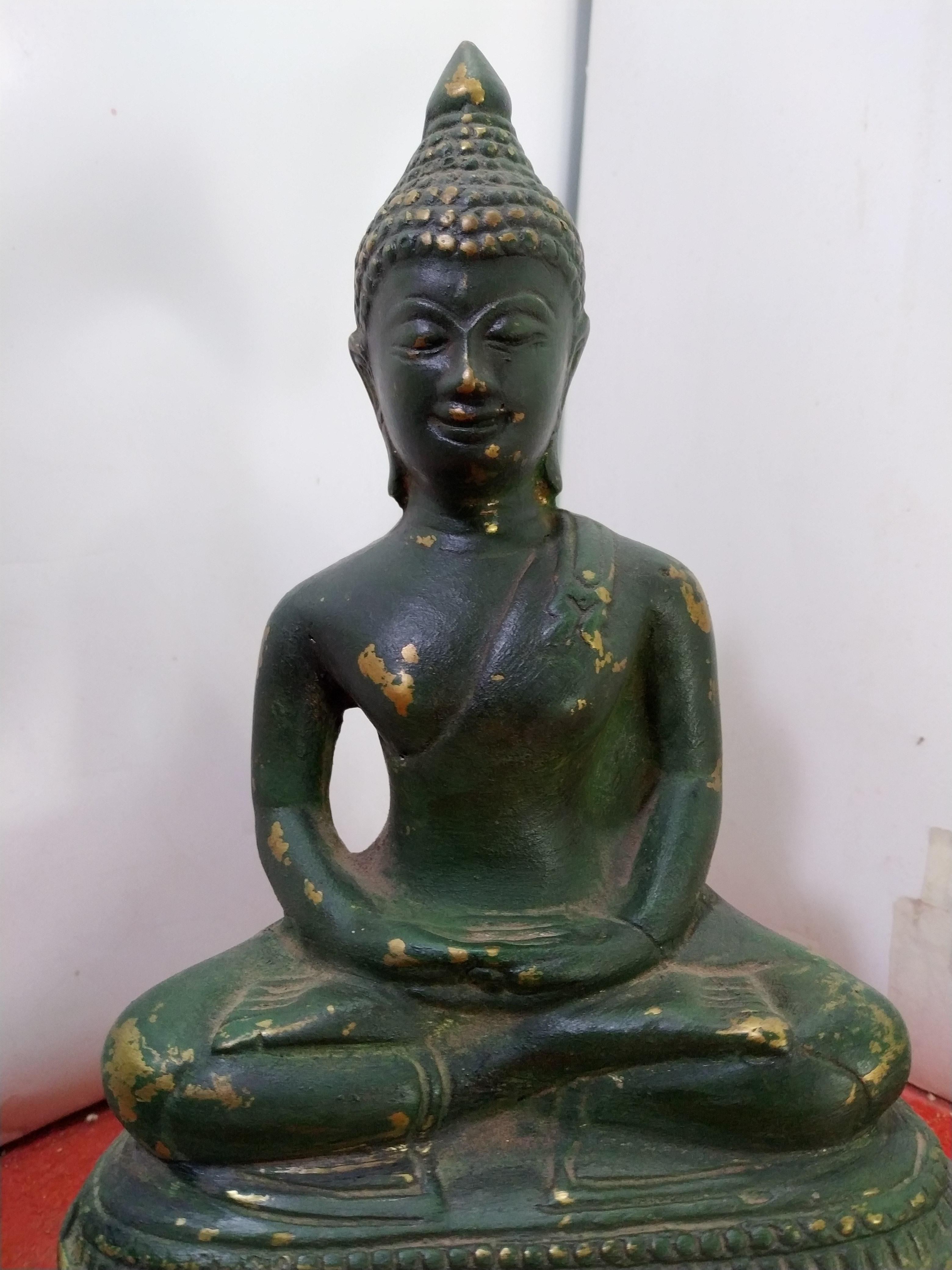 พระเชียงแสน สิงค์1 ขัดสมาธิเพชร หน้าตั 5นิ้ว