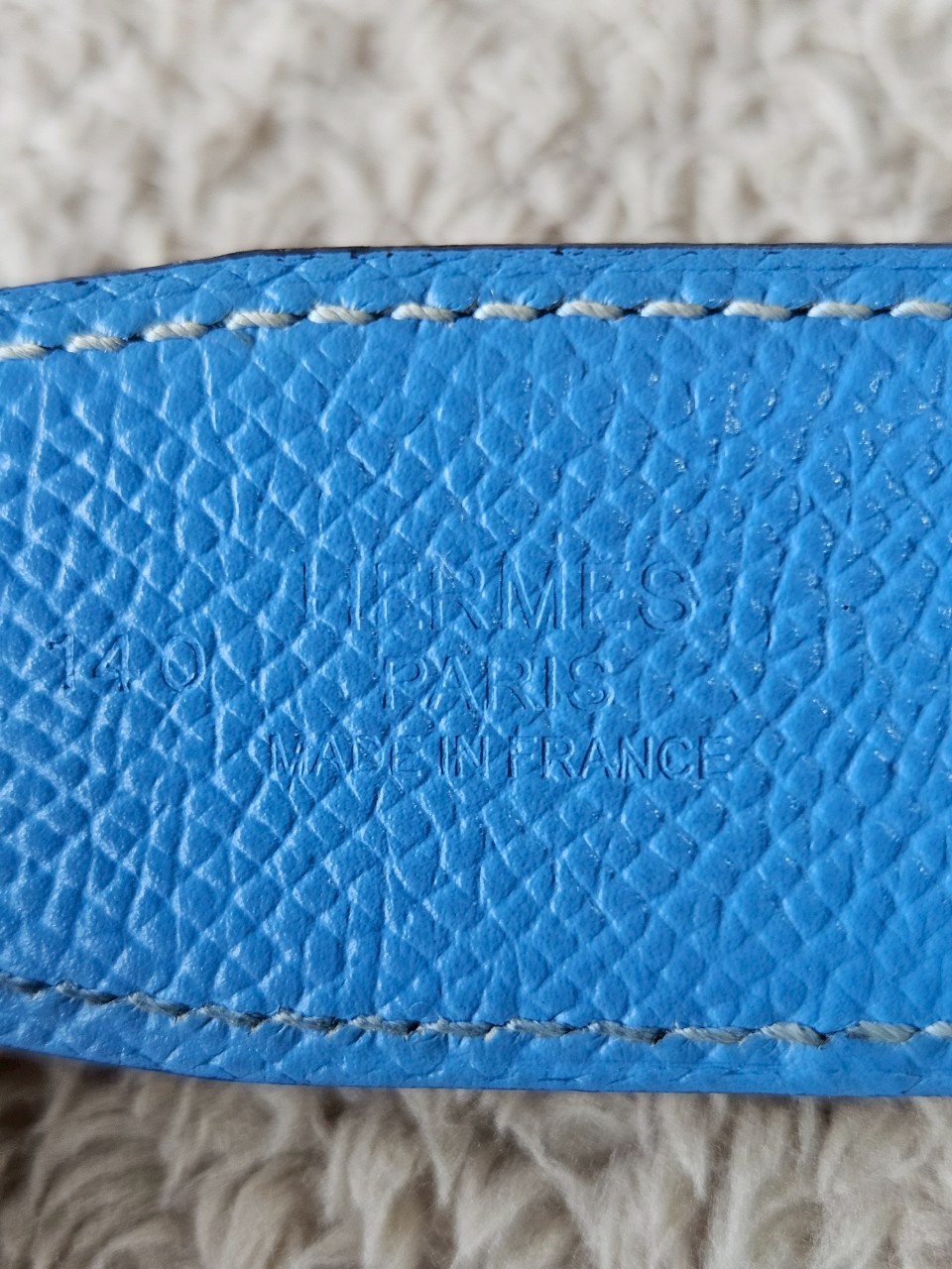 Hermes Belt หัวเงิน