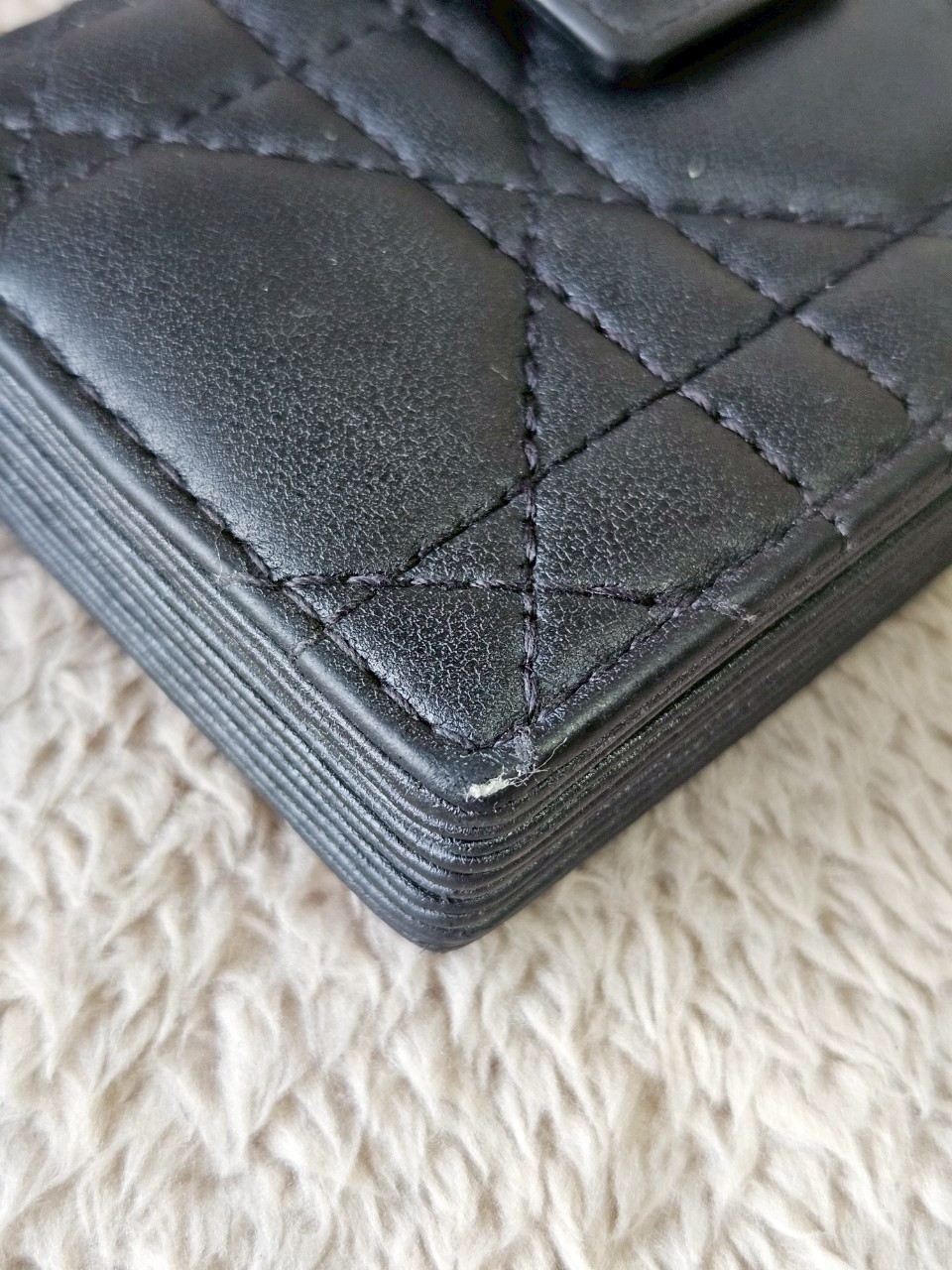 Lady Dior Jasmine Card Holder